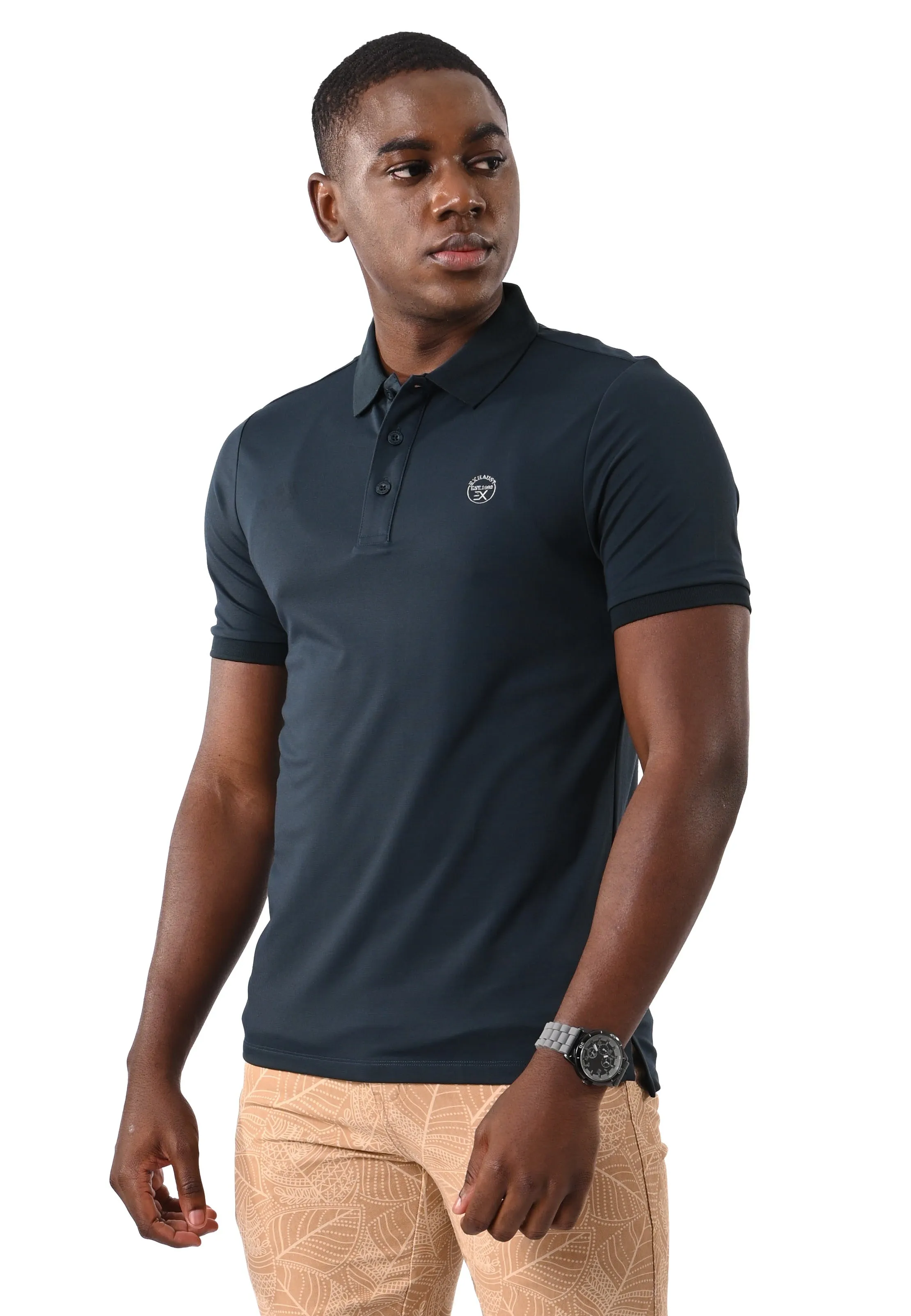 EXHAUST MENS POLO T-SHIRT [SLIM FIT] 1490