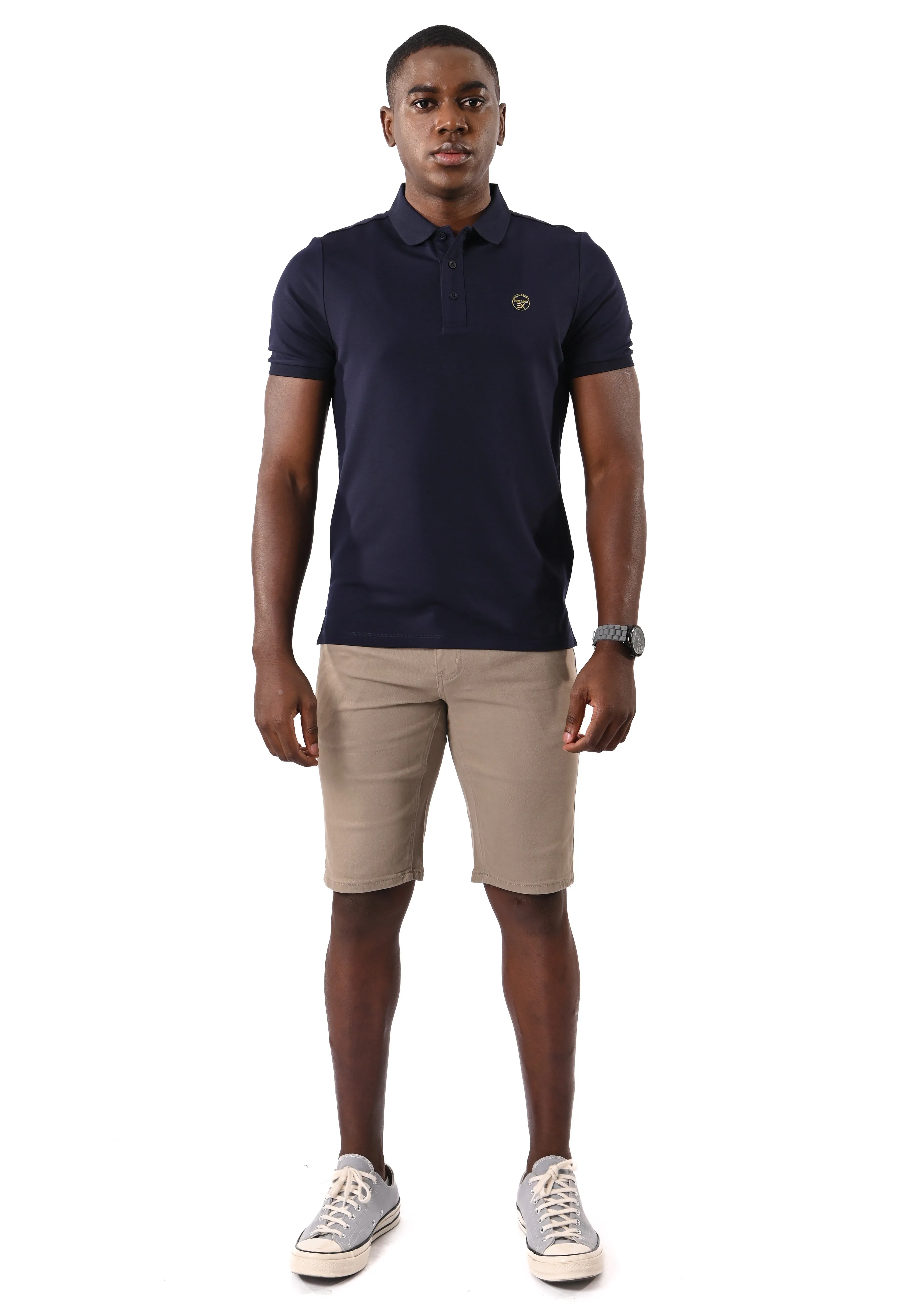 EXHAUST MENS POLO T-SHIRT [SLIM FIT] 1490