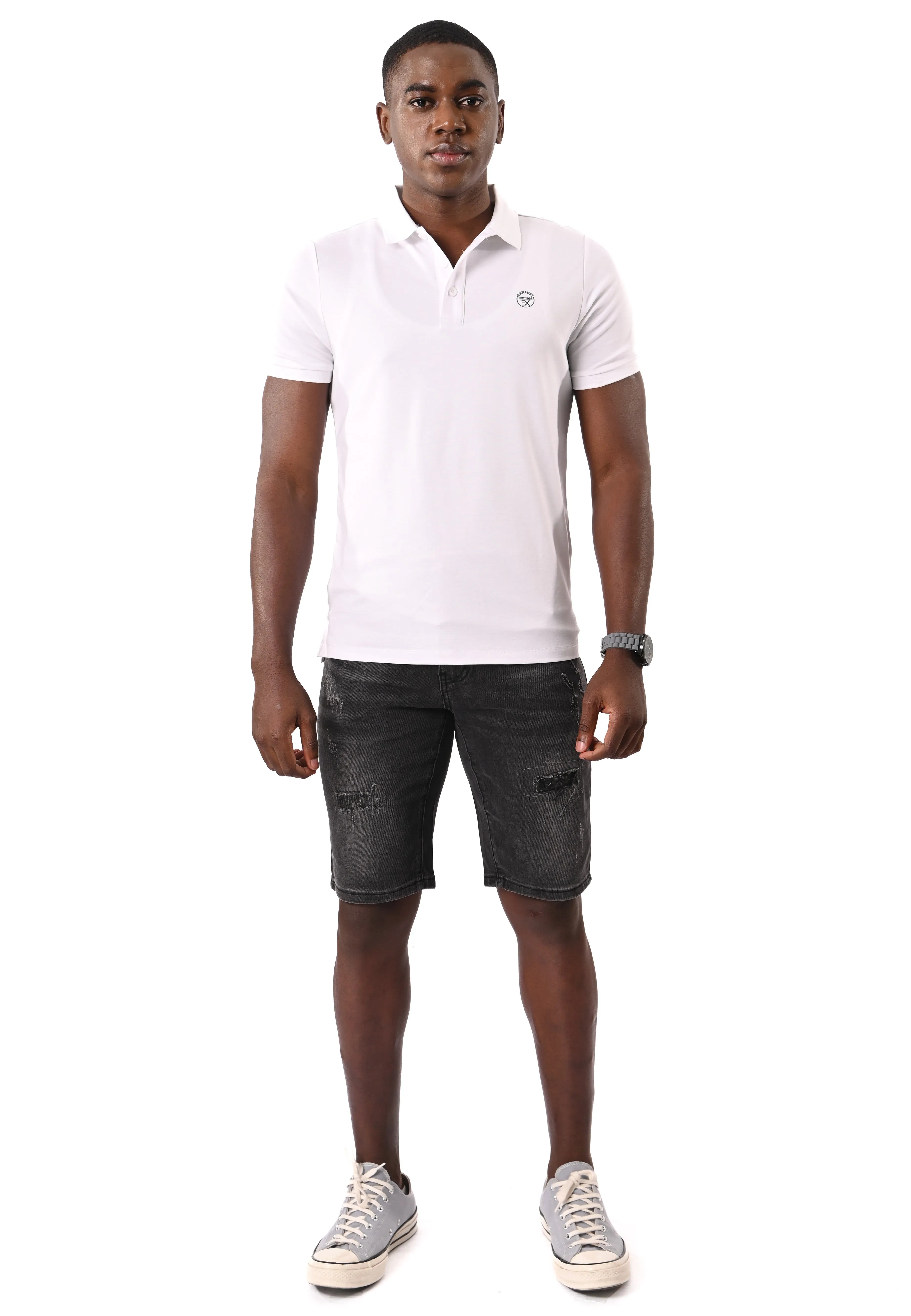 EXHAUST MENS POLO T-SHIRT [SLIM FIT] 1490