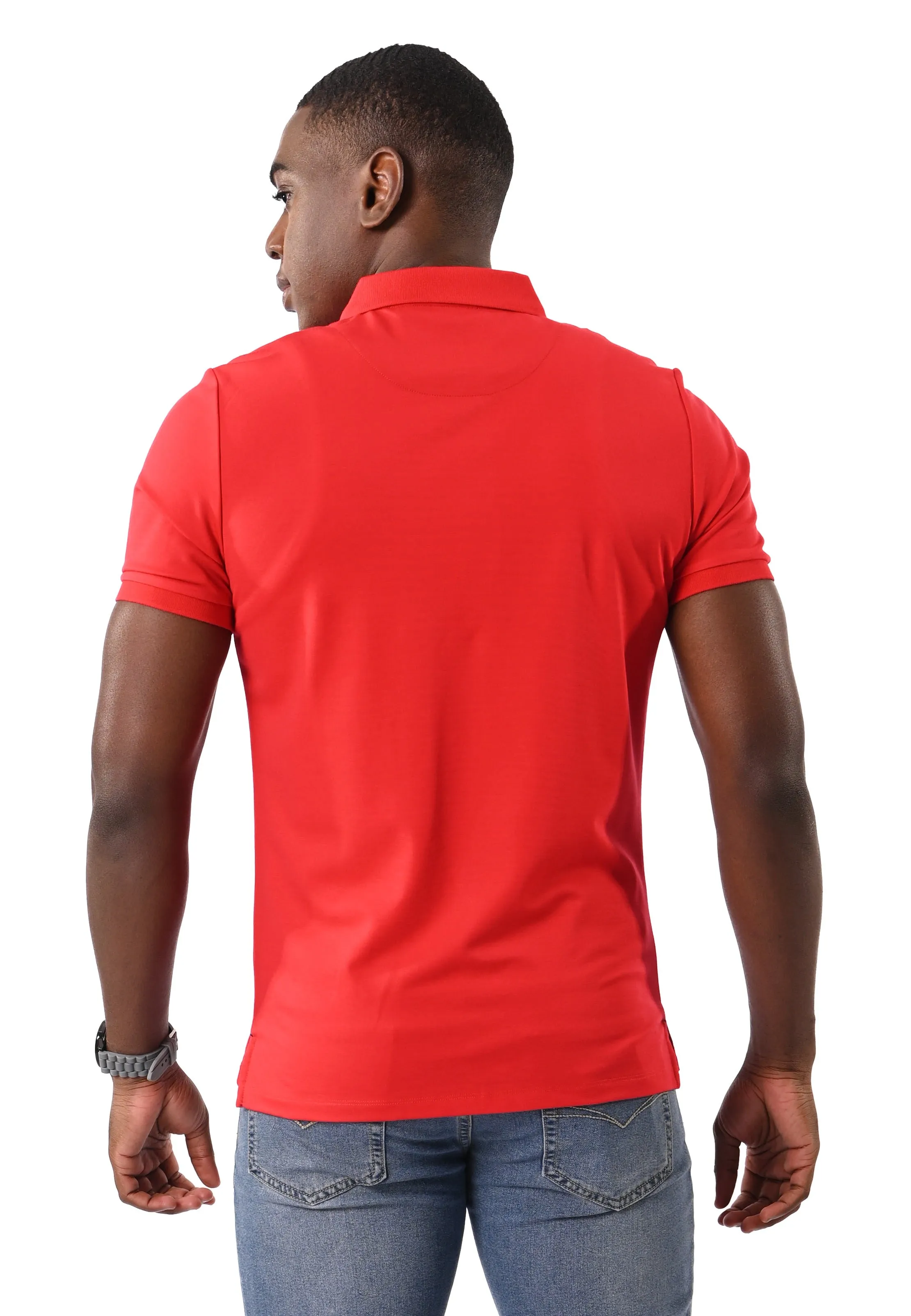 EXHAUST MENS POLO T-SHIRT [SLIM FIT] 1490