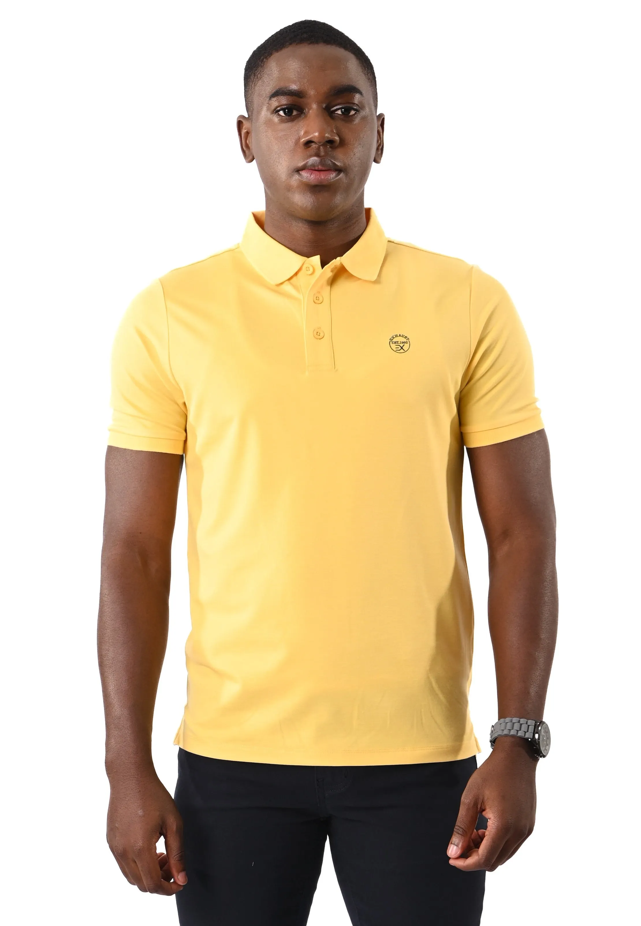 EXHAUST MENS POLO T-SHIRT [SLIM FIT] 1490