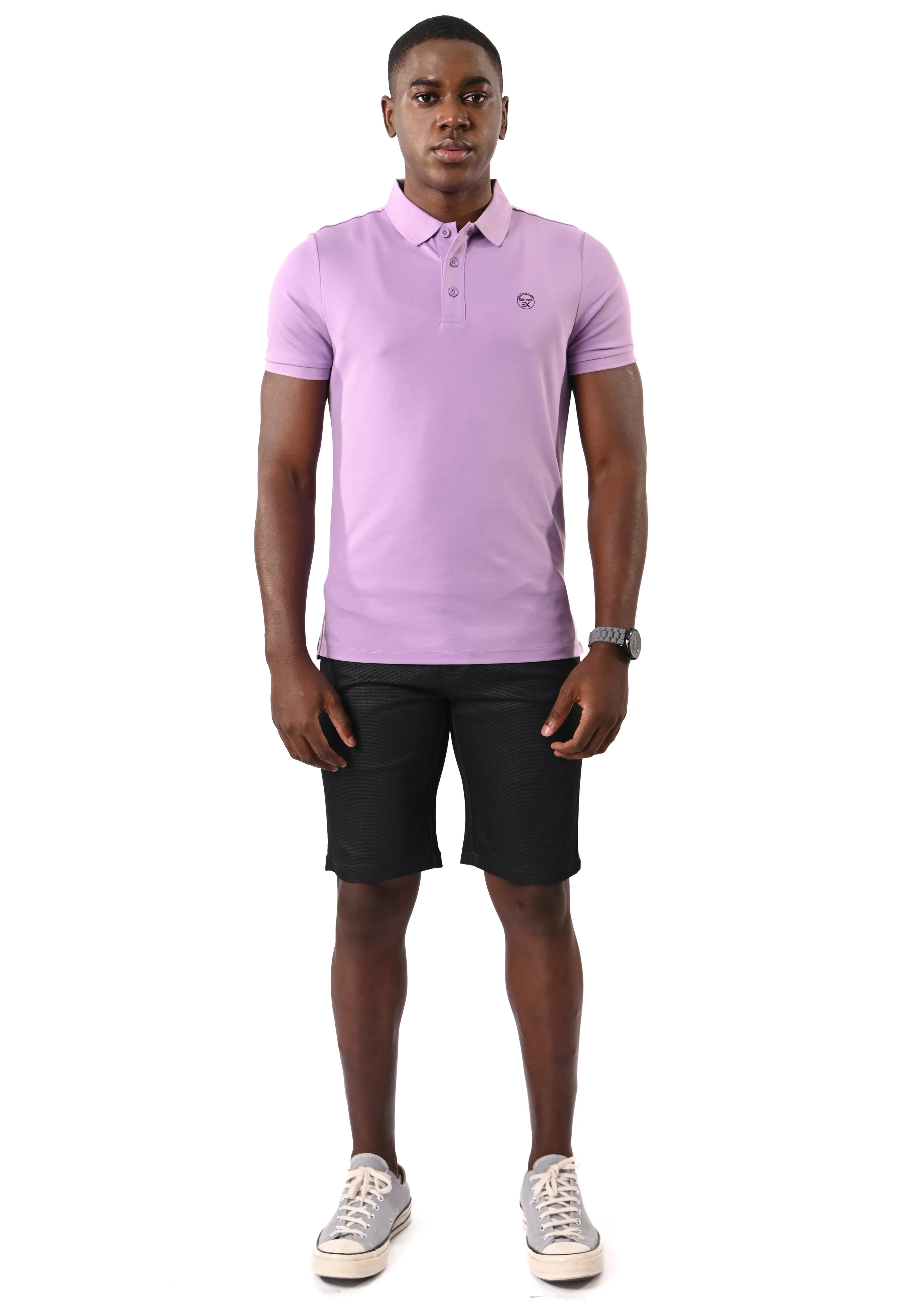 EXHAUST MENS POLO T-SHIRT [SLIM FIT] 1490