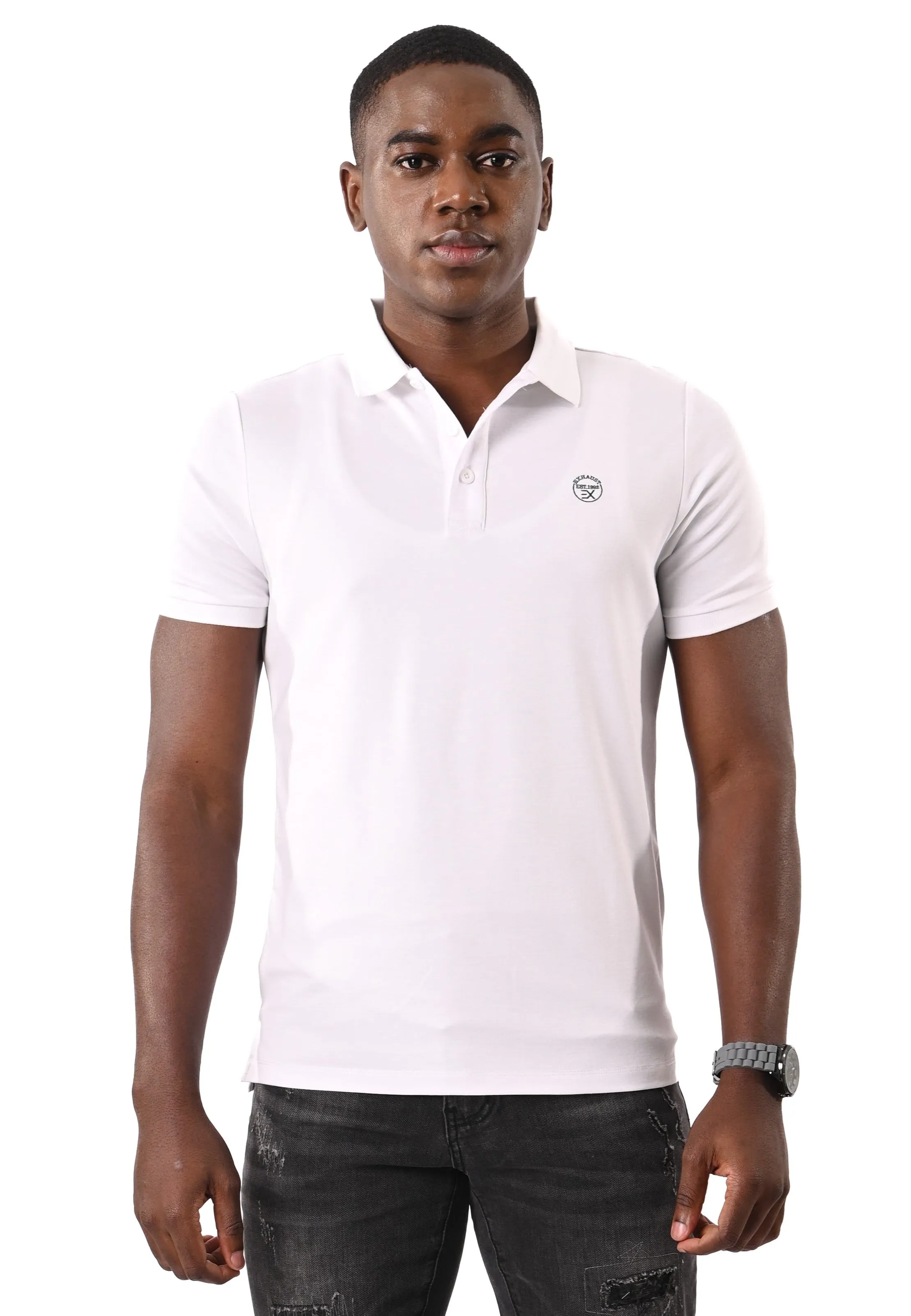 EXHAUST MENS POLO T-SHIRT [SLIM FIT] 1490