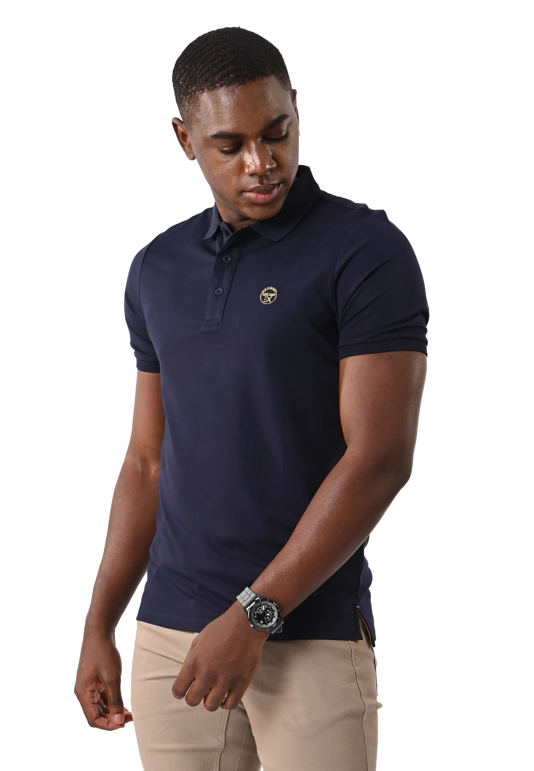 EXHAUST MENS POLO T-SHIRT [SLIM FIT] 1490