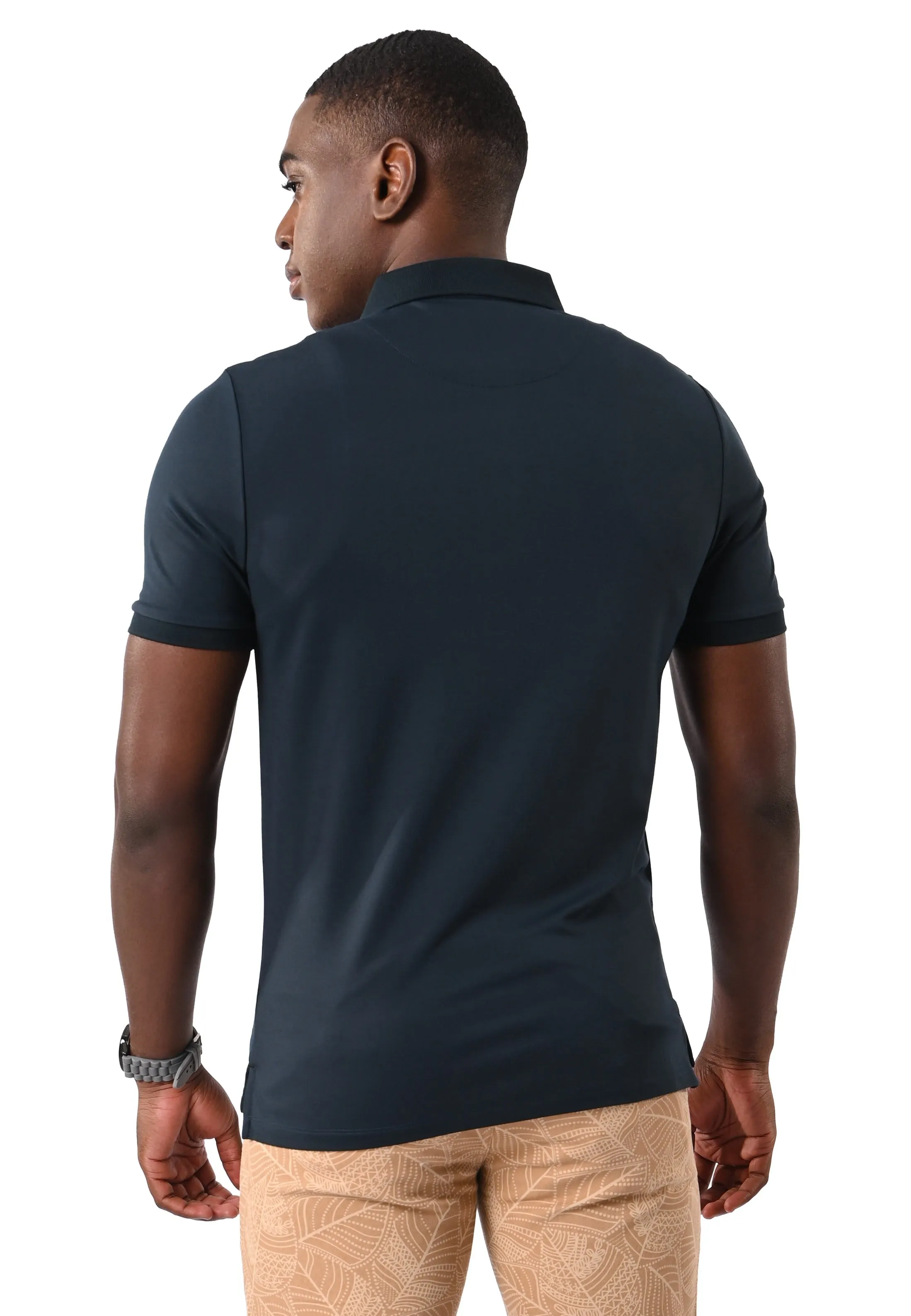 EXHAUST MENS POLO T-SHIRT [SLIM FIT] 1490