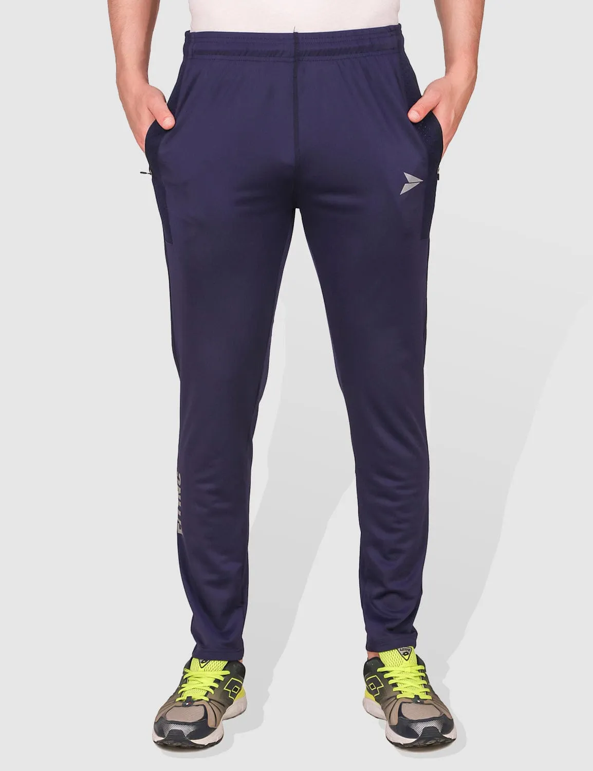 Fitinc Regular fit Navy Blue Activewear Trackpant