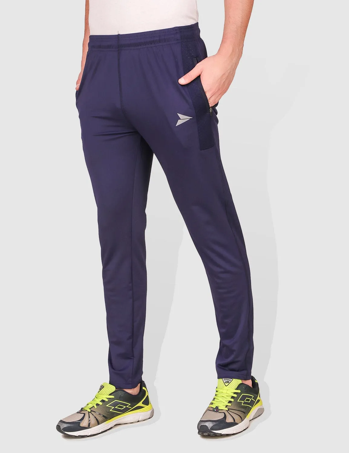 Fitinc Regular fit Navy Blue Activewear Trackpant