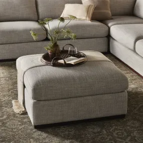 Four Hands Colt Sectional Ottoman in Canton Dove