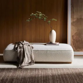 Four Hands Sinclair Cocktail Ottoman in Knoll Natural