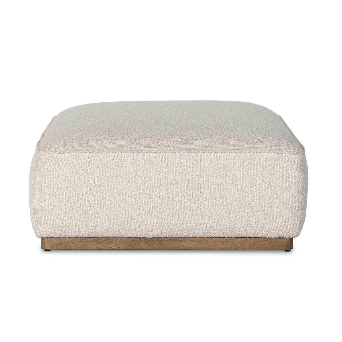 Four Hands Sinclair Cocktail Ottoman in Knoll Natural