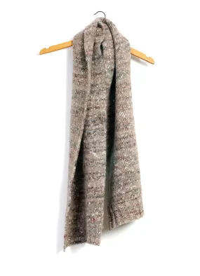 FRANS | Chunky Knitted Scarf | Beigetweed