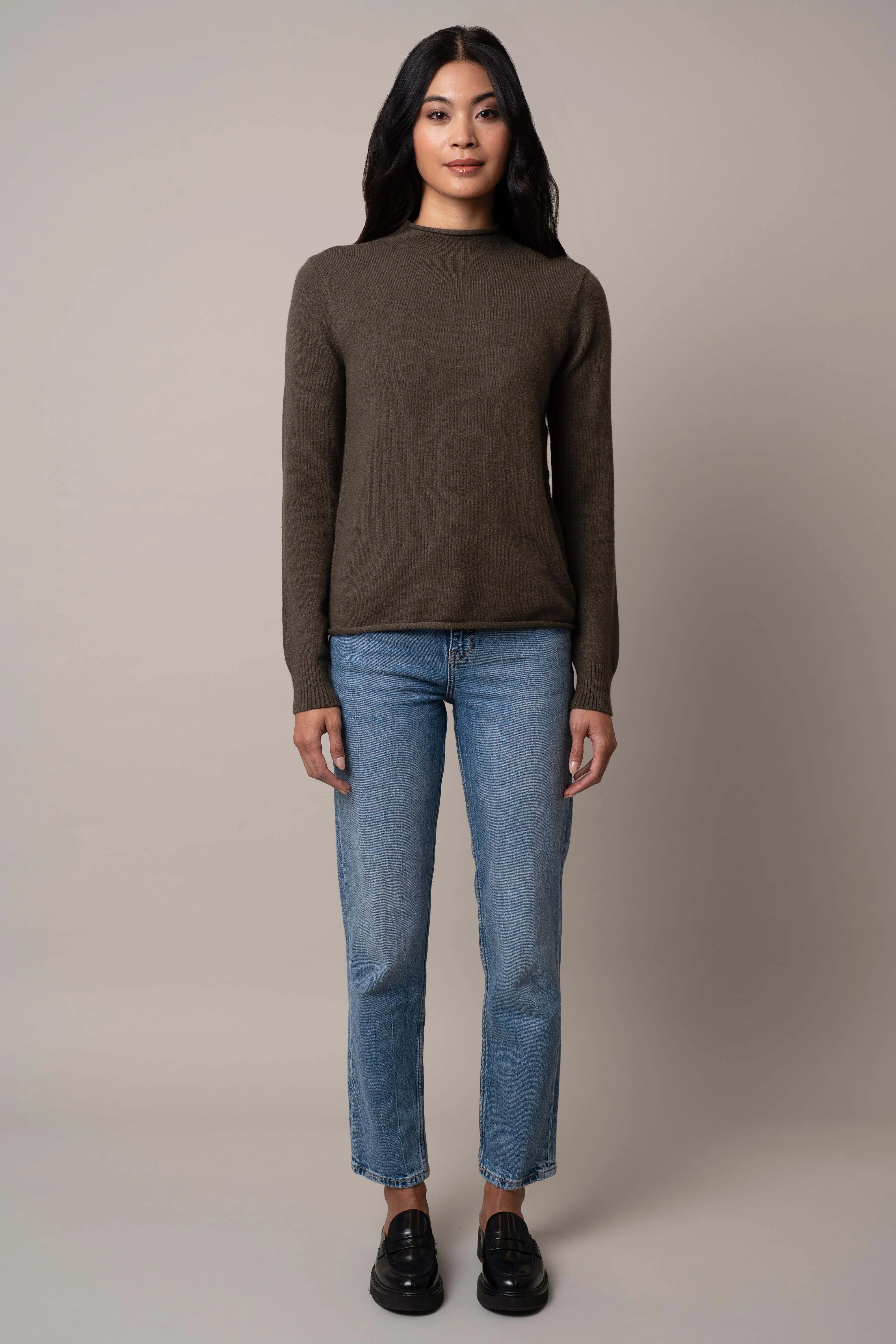 Funnel Neck Pullover