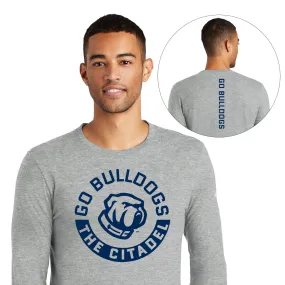 Go Bulldogs,The Citadel ,Nike Core Cotton Long Sleeve Tee