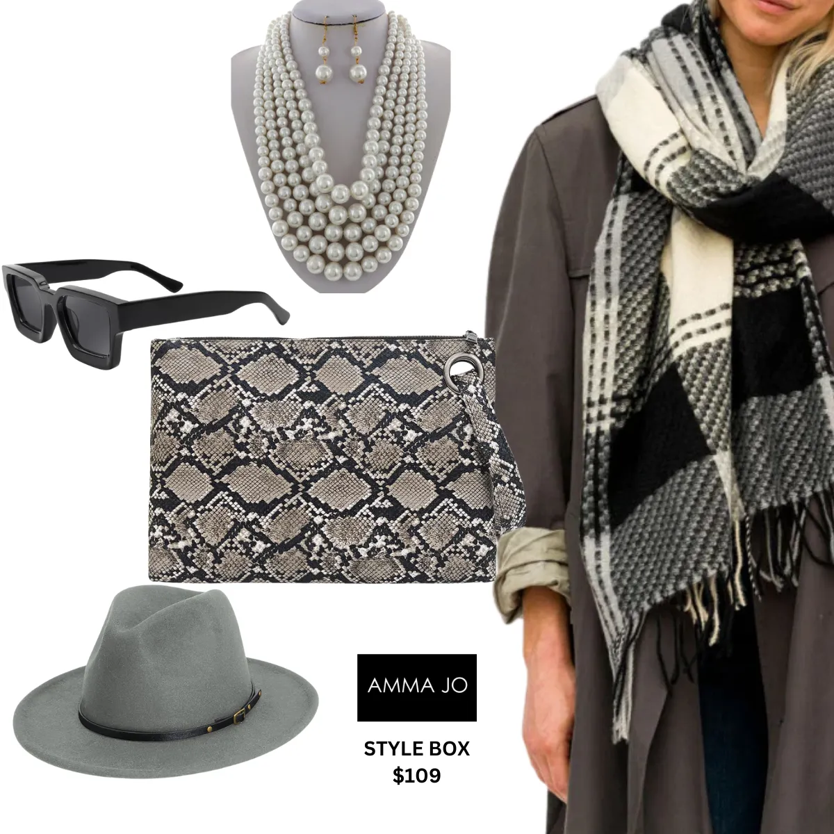 Grey Hues Style Box