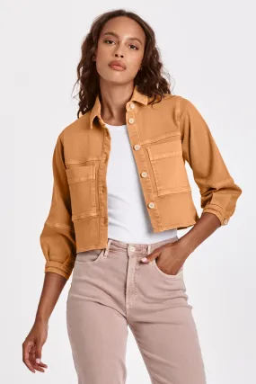 HANH CROPPED JACKET APRICOT CRUSH