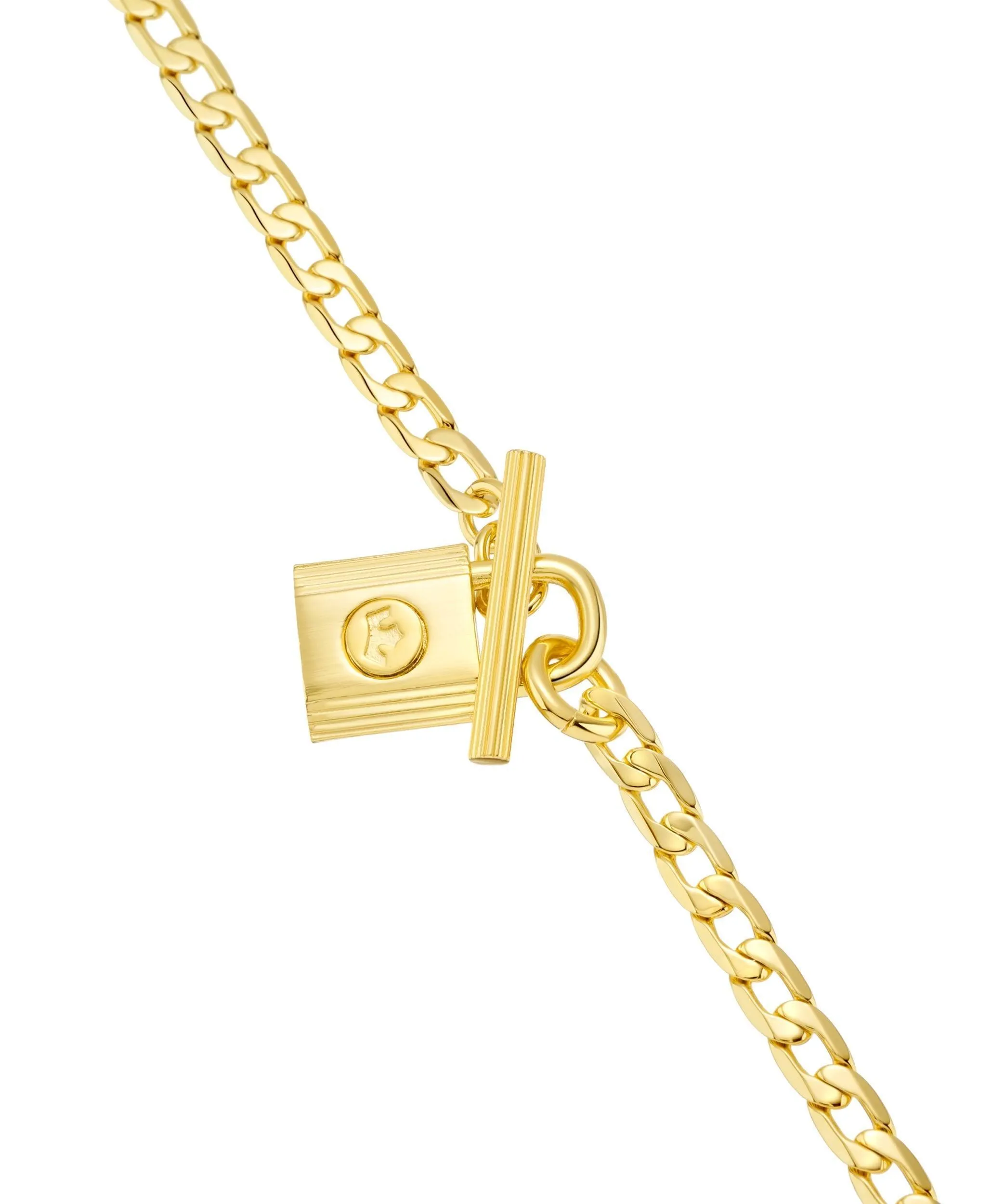 Harpa Necklace 18ct Gold Plated