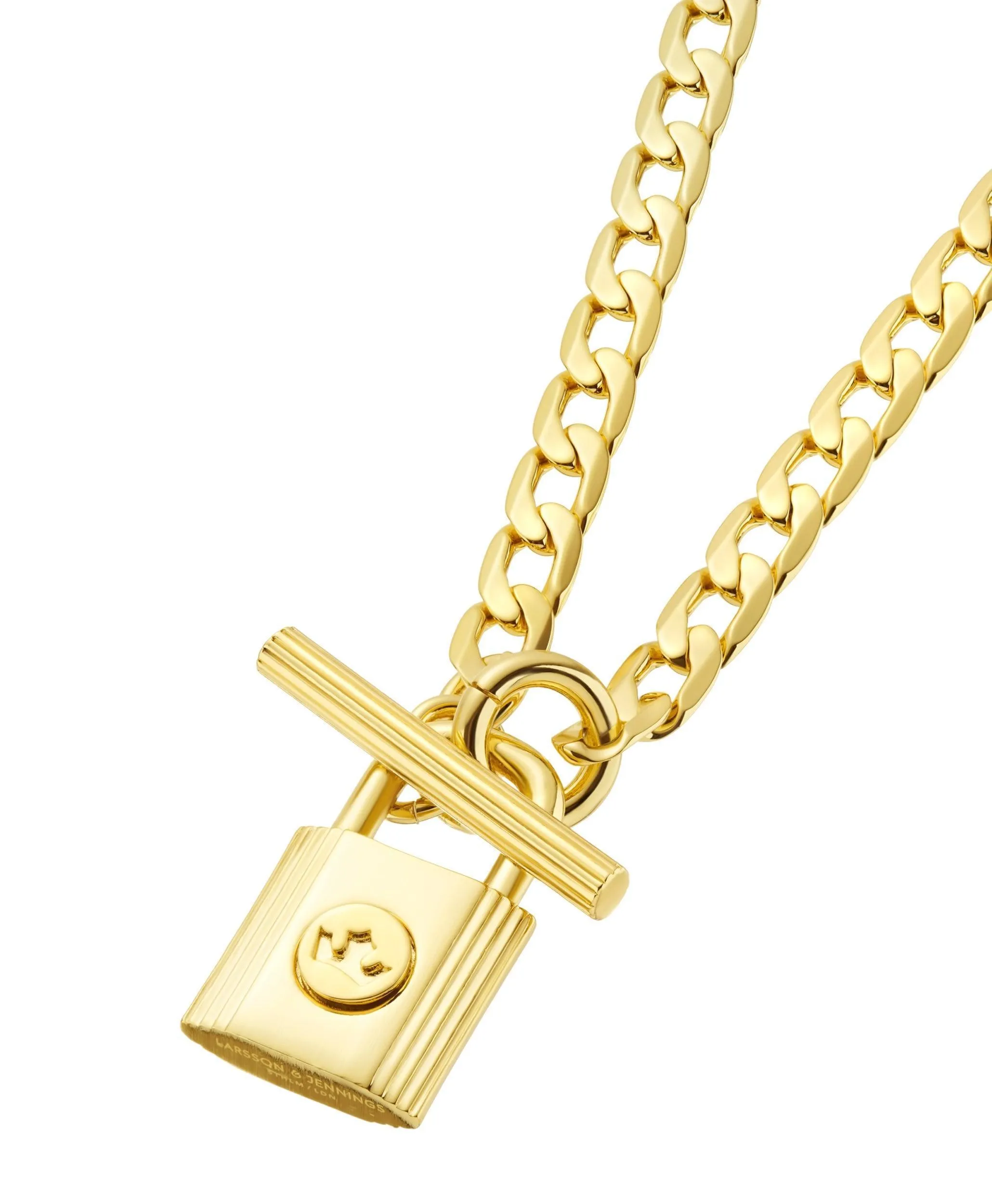 Harpa Necklace 18ct Gold Plated