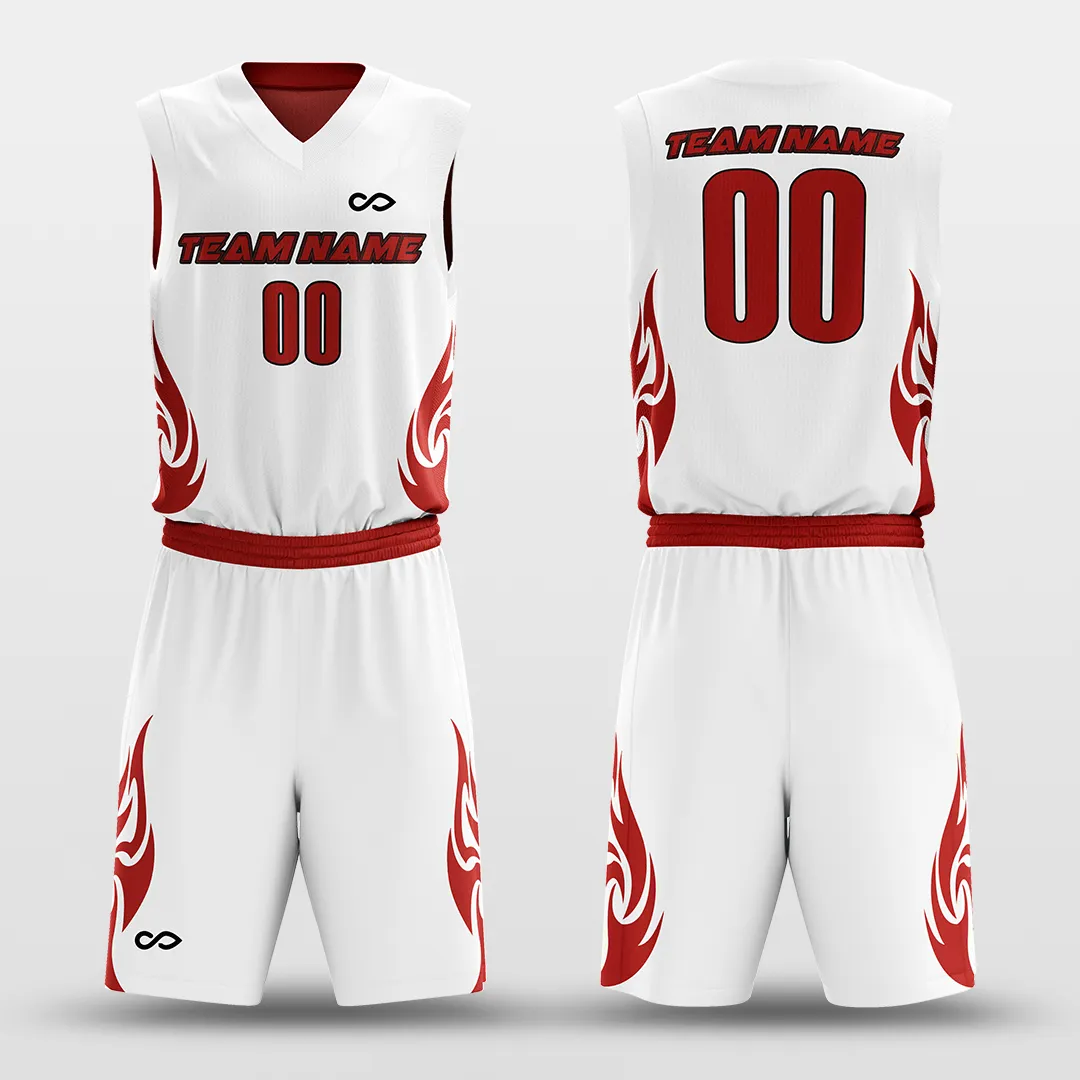 Heat - Customized Reversible Sublimated Basketball Set