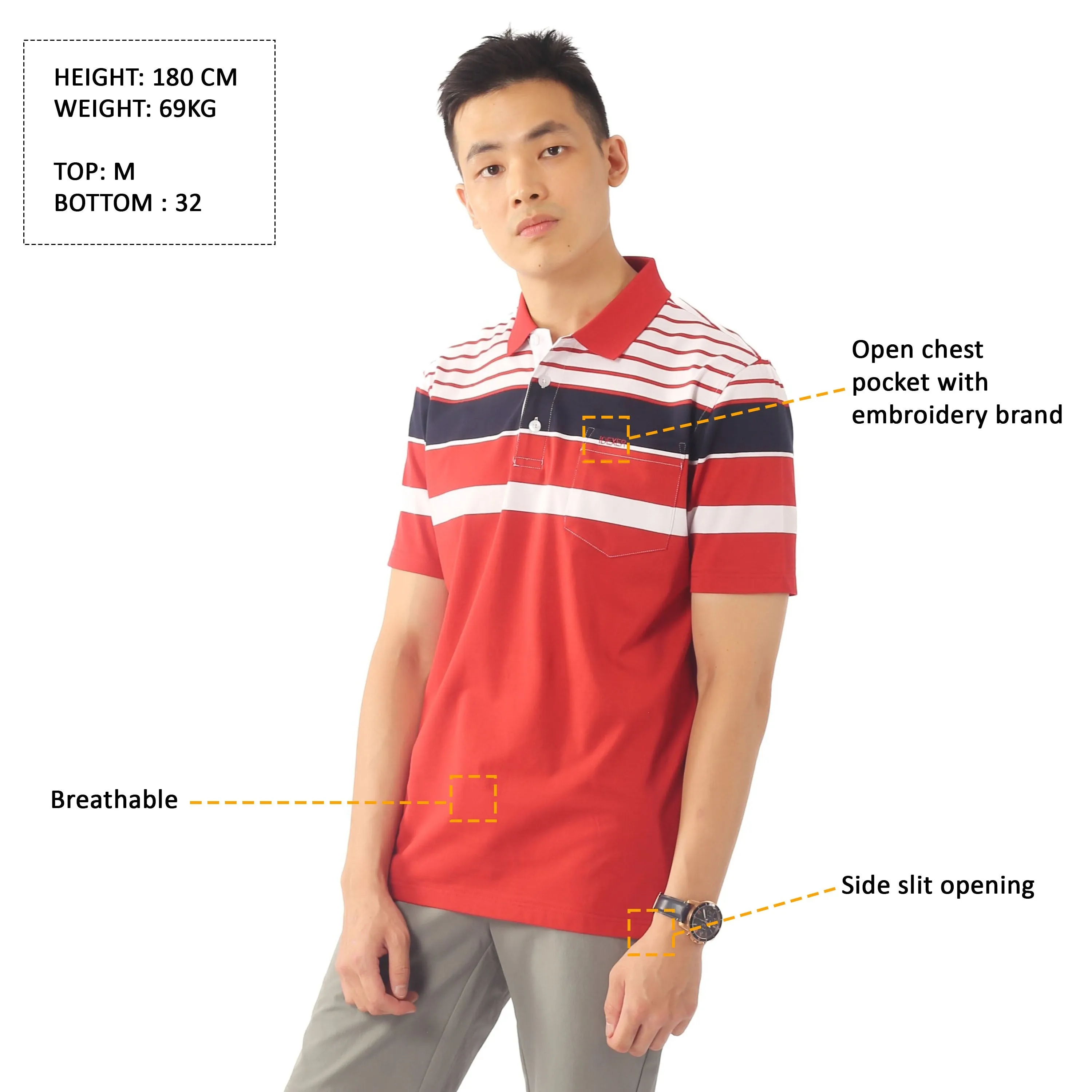 IDEXER MENS POLO T-SHIRT [REGULAR FIT] ID0272