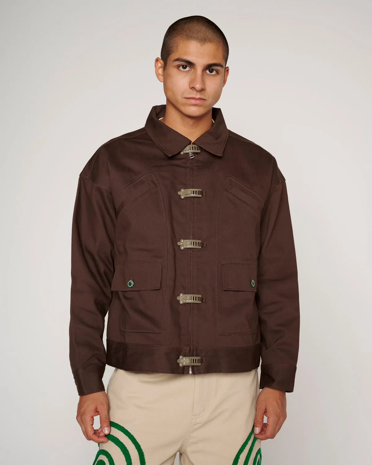 Industrial Work Jacket - Brown