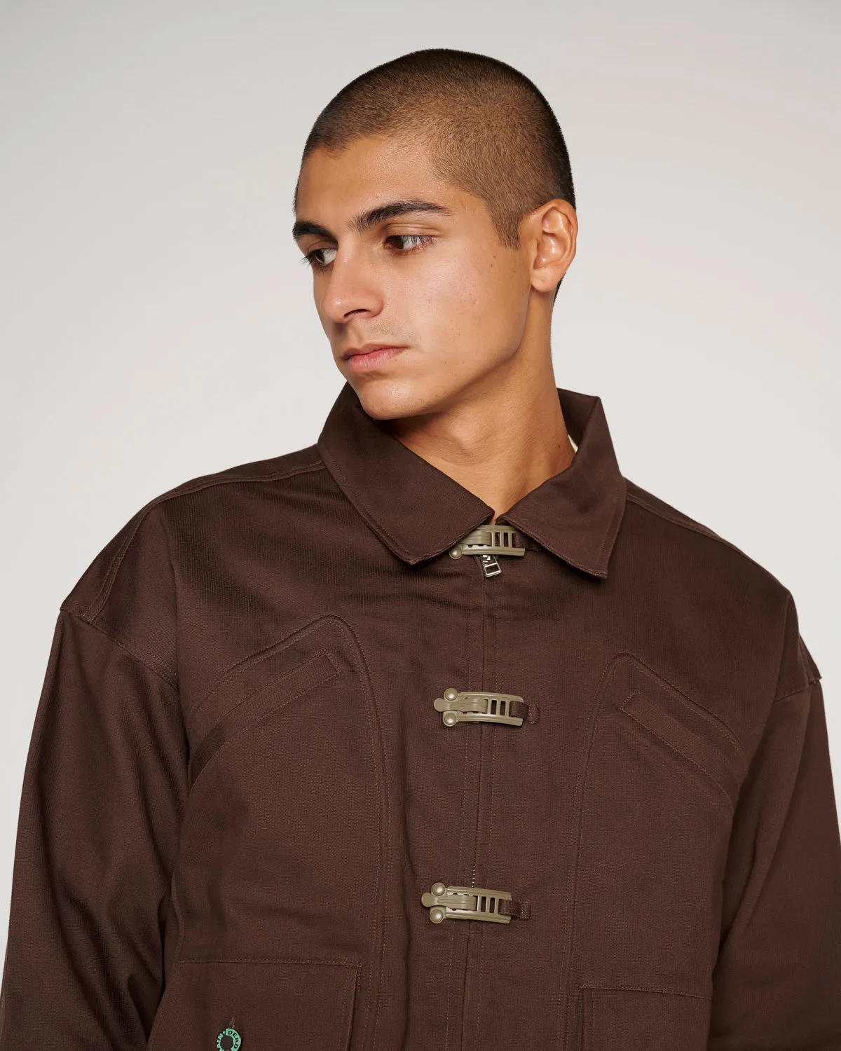 Industrial Work Jacket - Brown