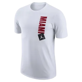 Jordan Brand Miami HEAT Essentials Wordmark Tee