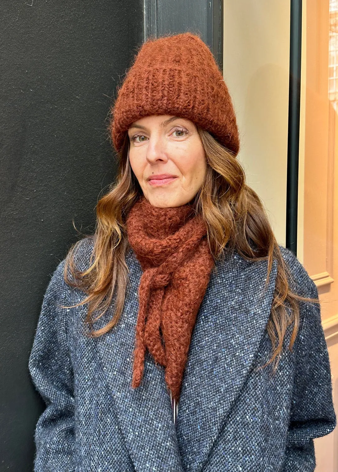 KARAKORAM - Mix Beanie in Brown