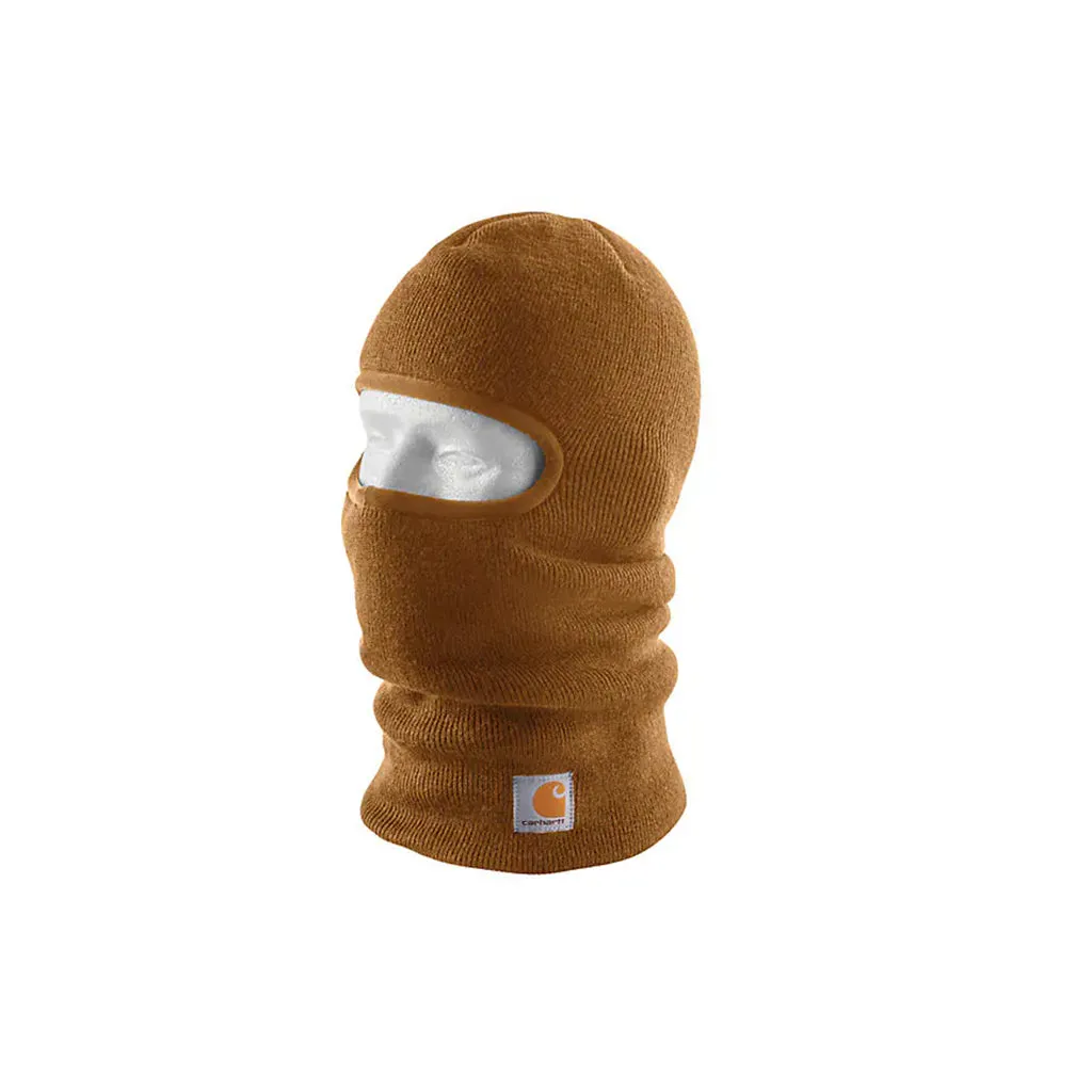 Knit Insulated Face Mask Carhartt Brown