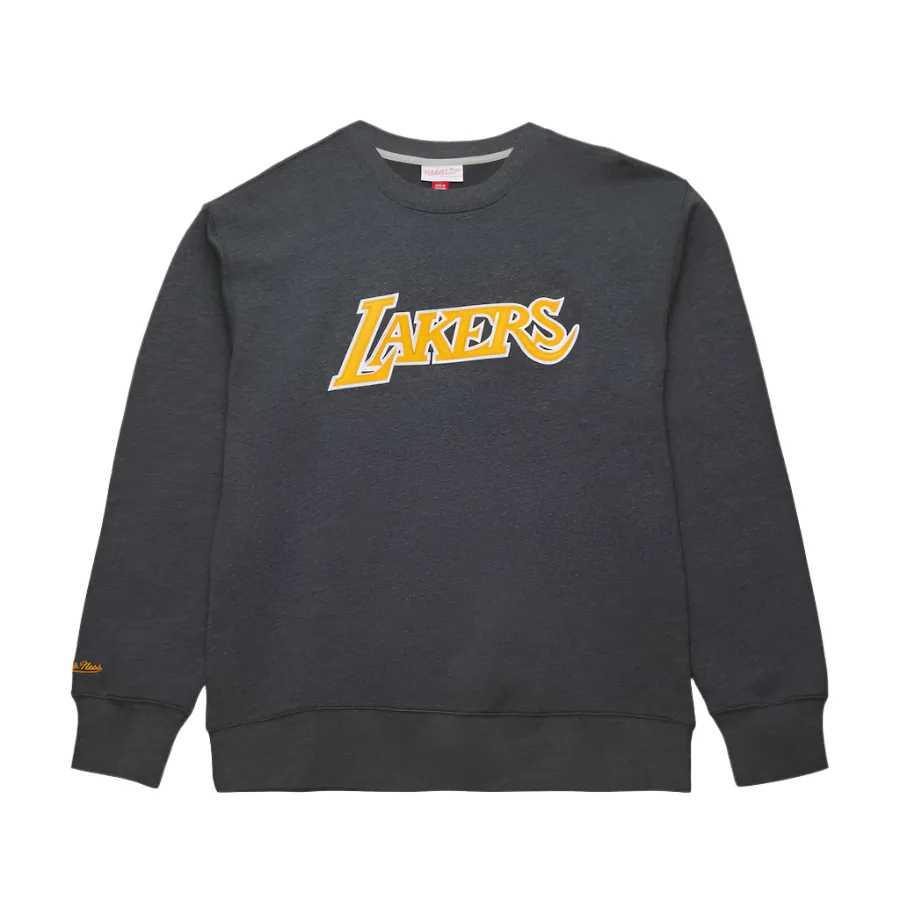 Lakers NBA Playoff Win Wordmark Crewneck