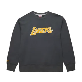 Lakers NBA Playoff Win Wordmark Crewneck