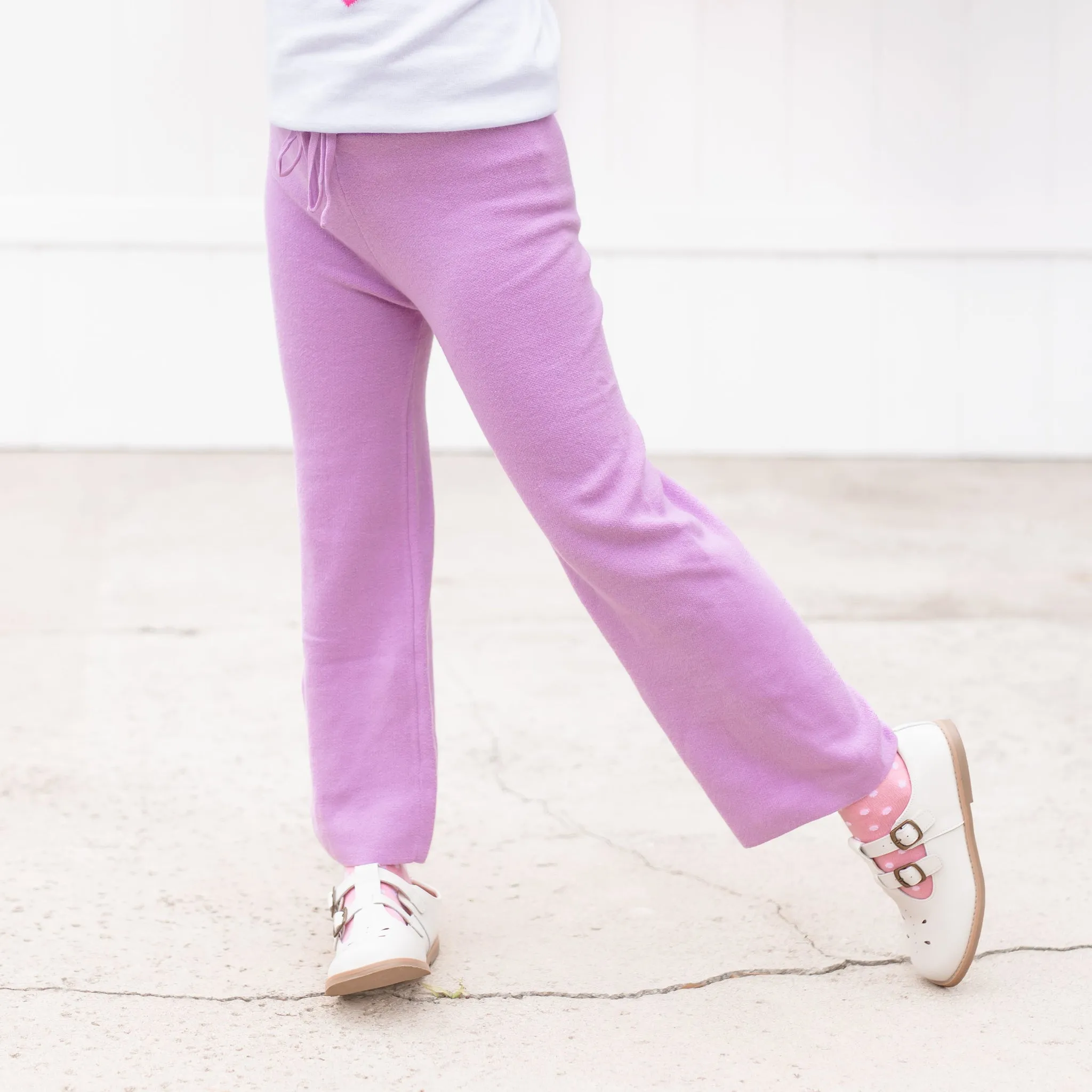 Lavender Sweater Pants