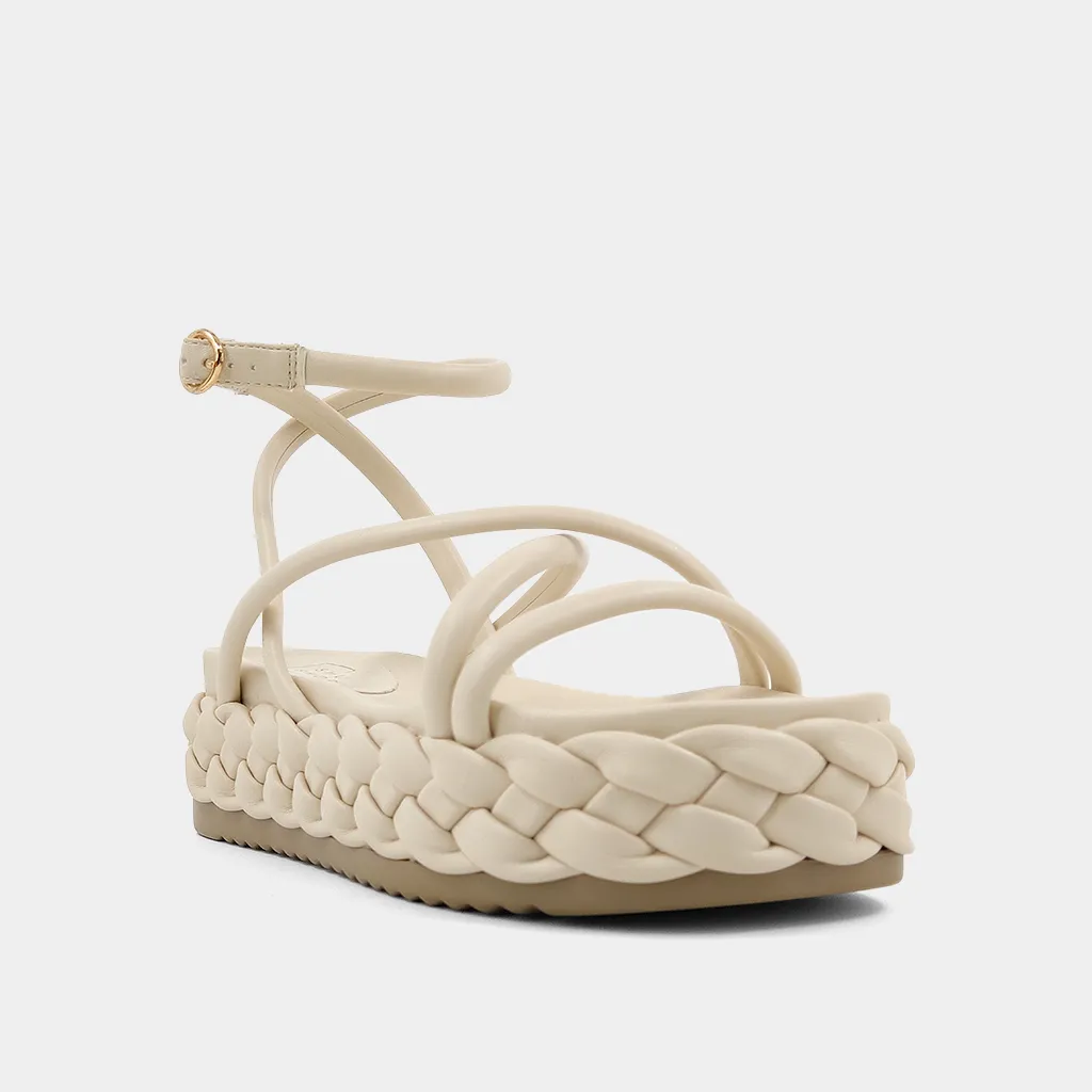 Lilith Sandal in Bone