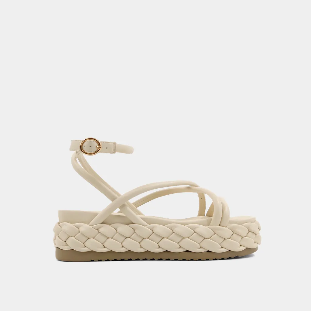 Lilith Sandal in Bone