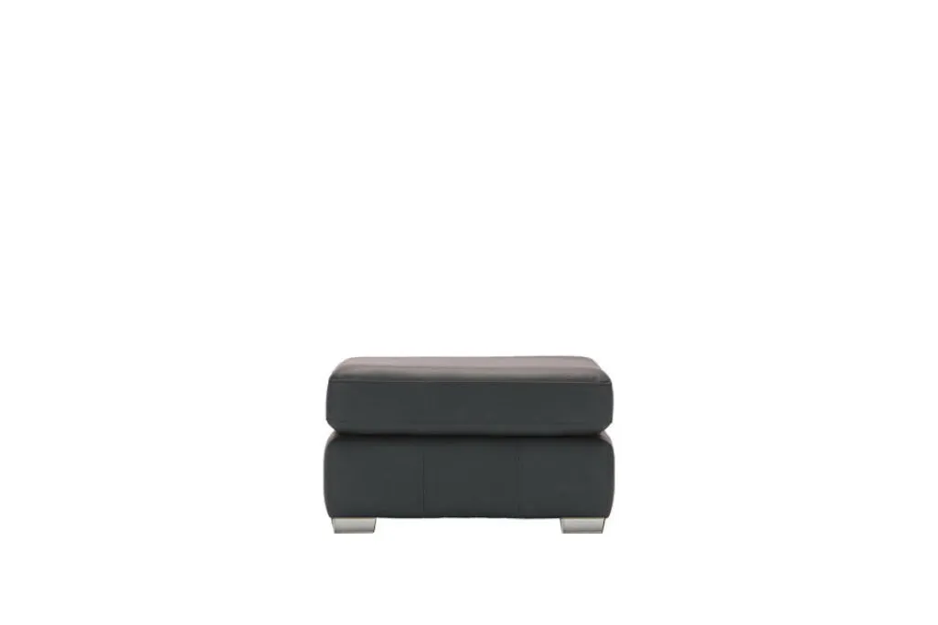 Marino | Footstool | Softgrain Black