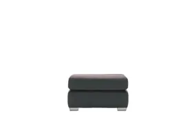 Marino | Footstool | Softgrain Black