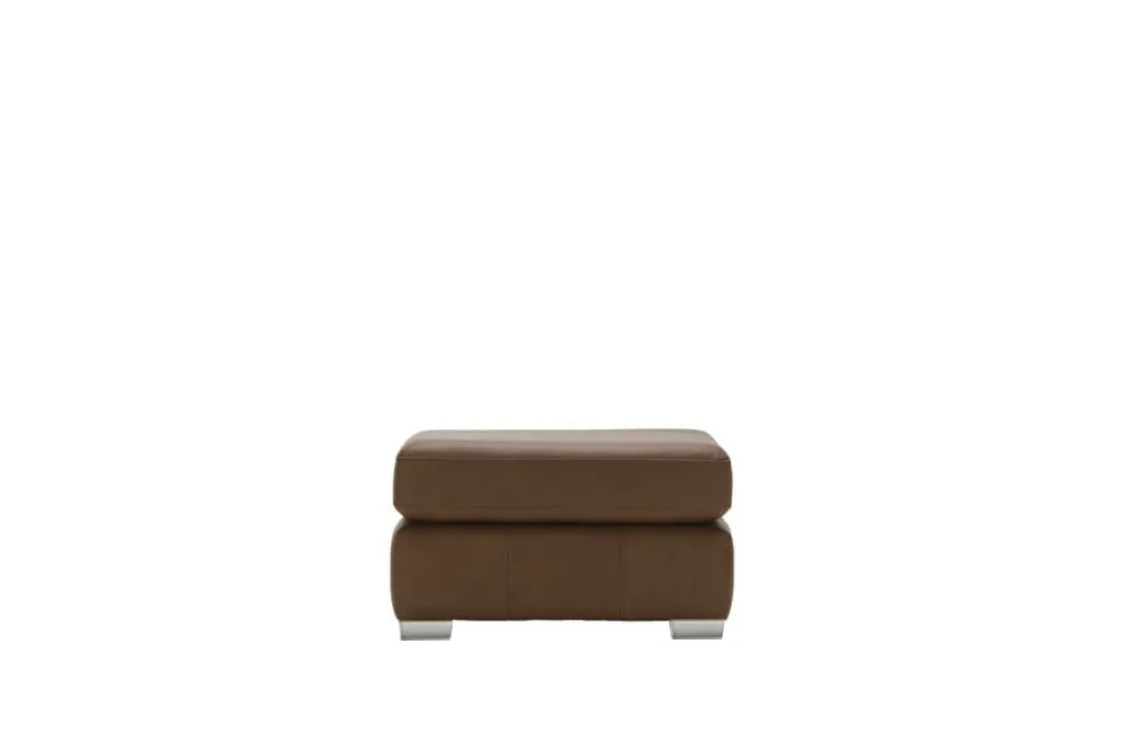 Marino | Footstool | Softgrain Tabac