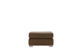 Marino | Footstool | Softgrain Tabac