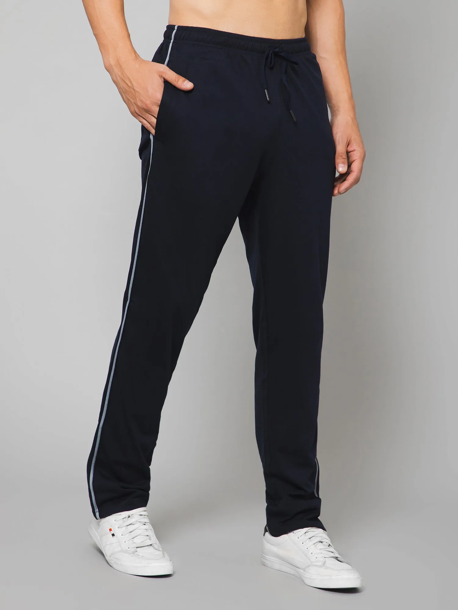 Men Blue Track Pant