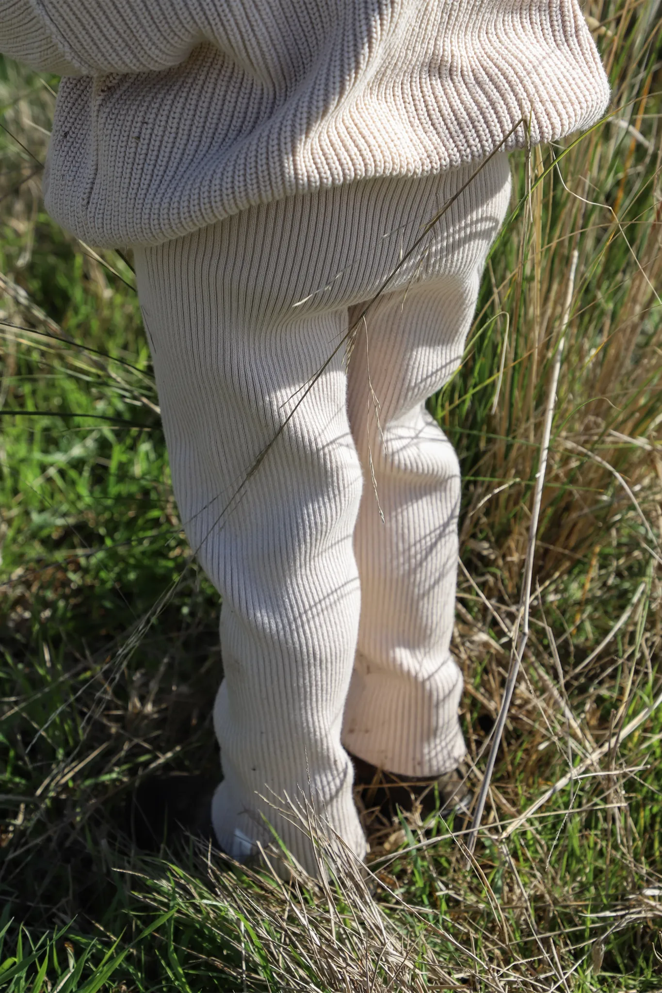 Mini Rib Knit Pants