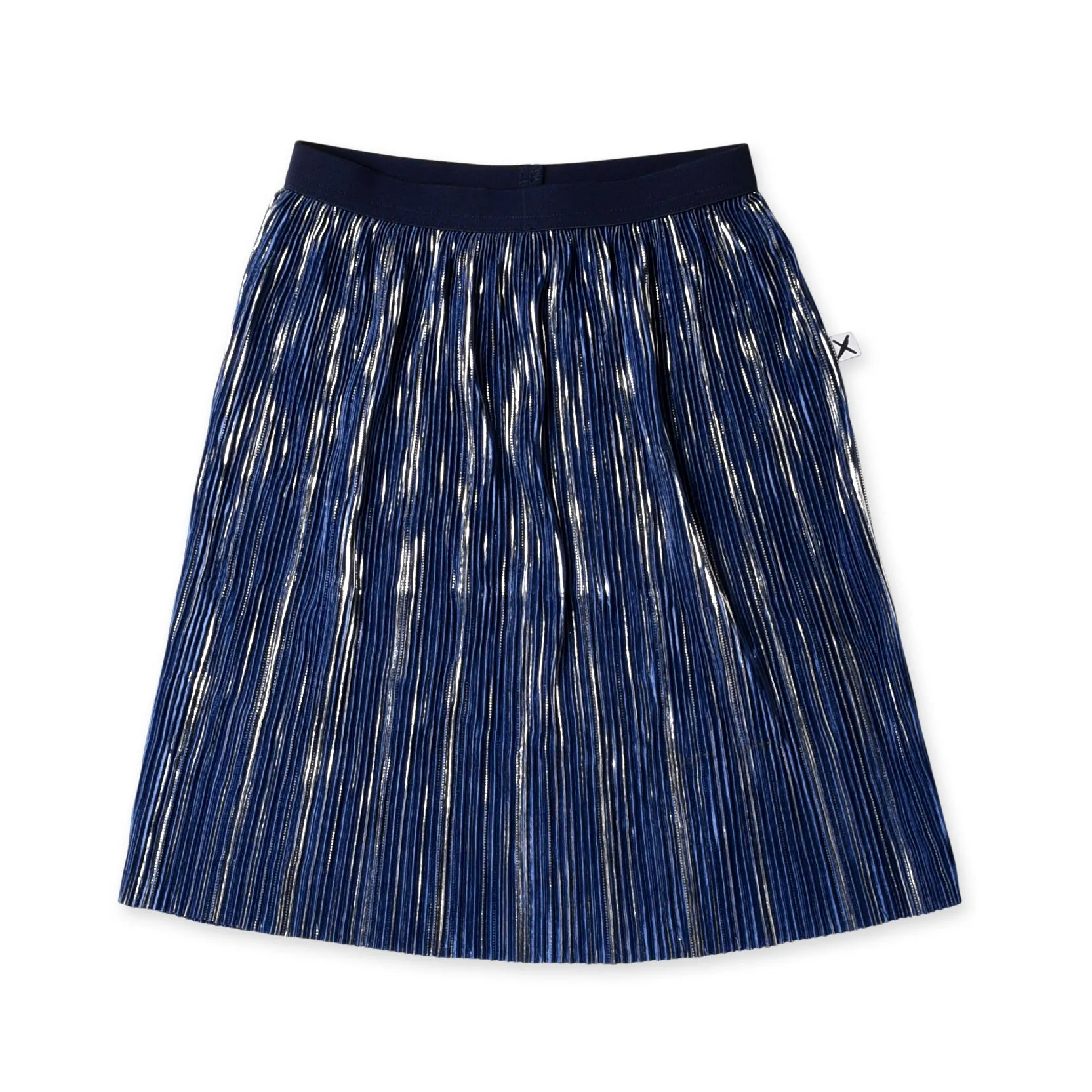 Minti Shimmer Skirt - Royal Blue/Silver