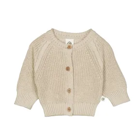 Müsli - Chunky Knit Cardigan Oat