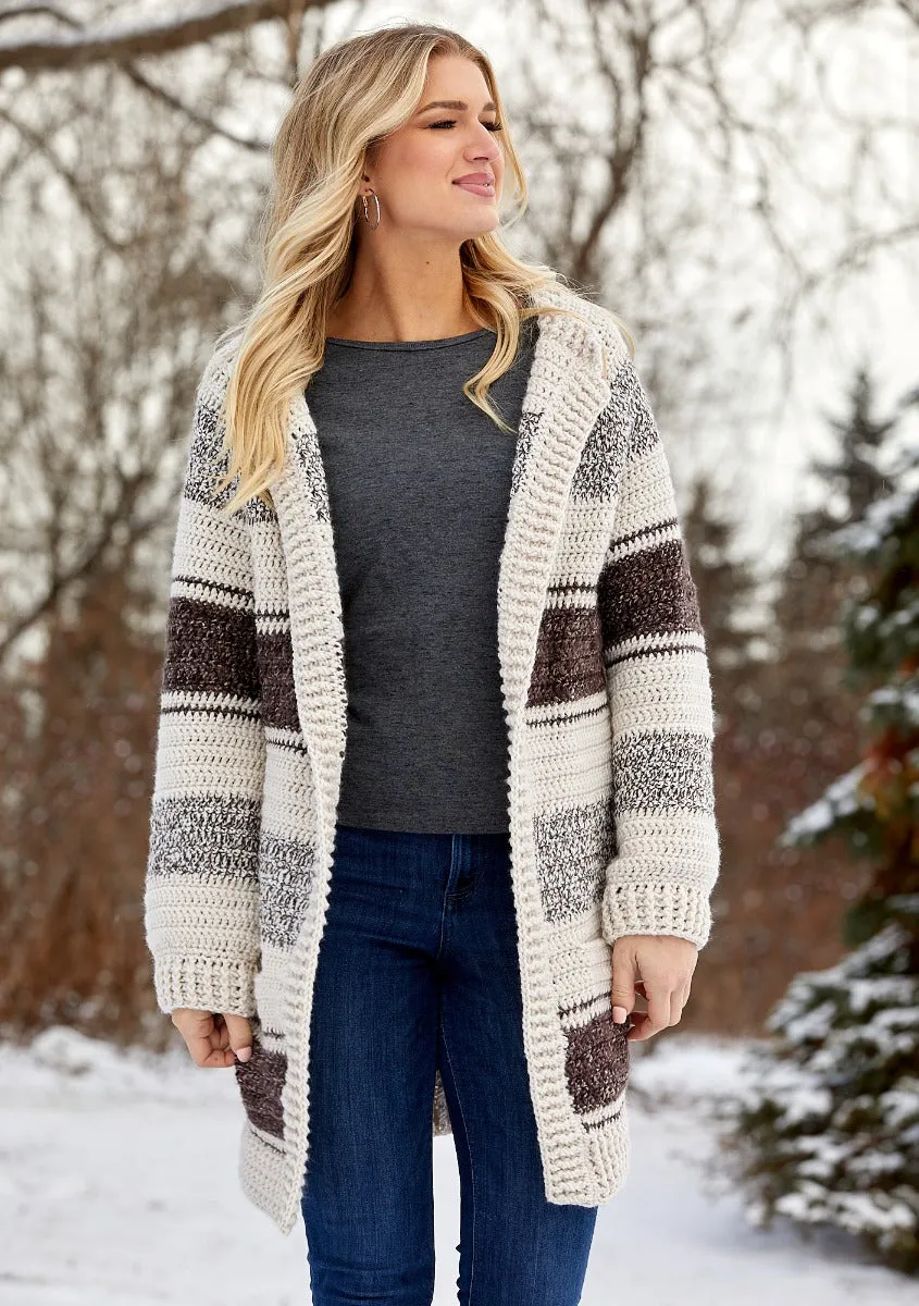 Naturally Stripes Cardigan