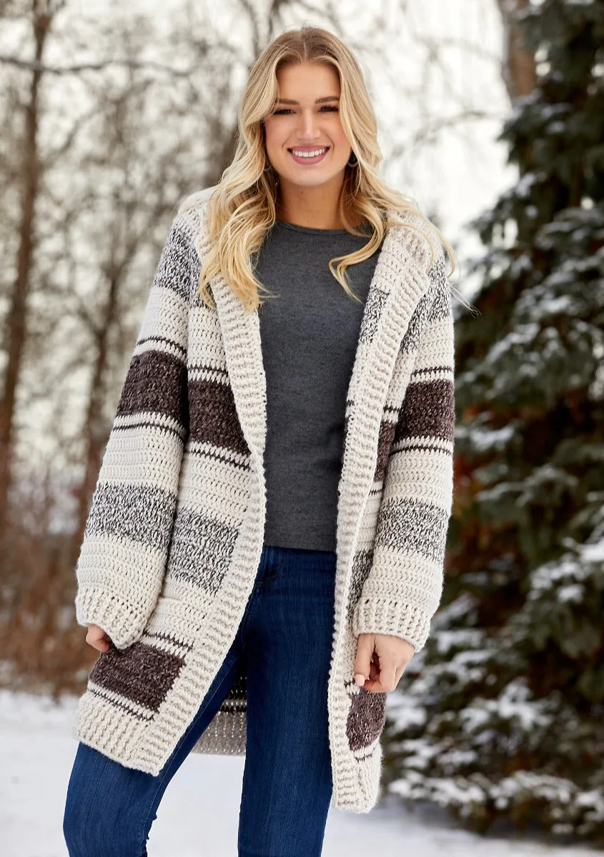 Naturally Stripes Cardigan