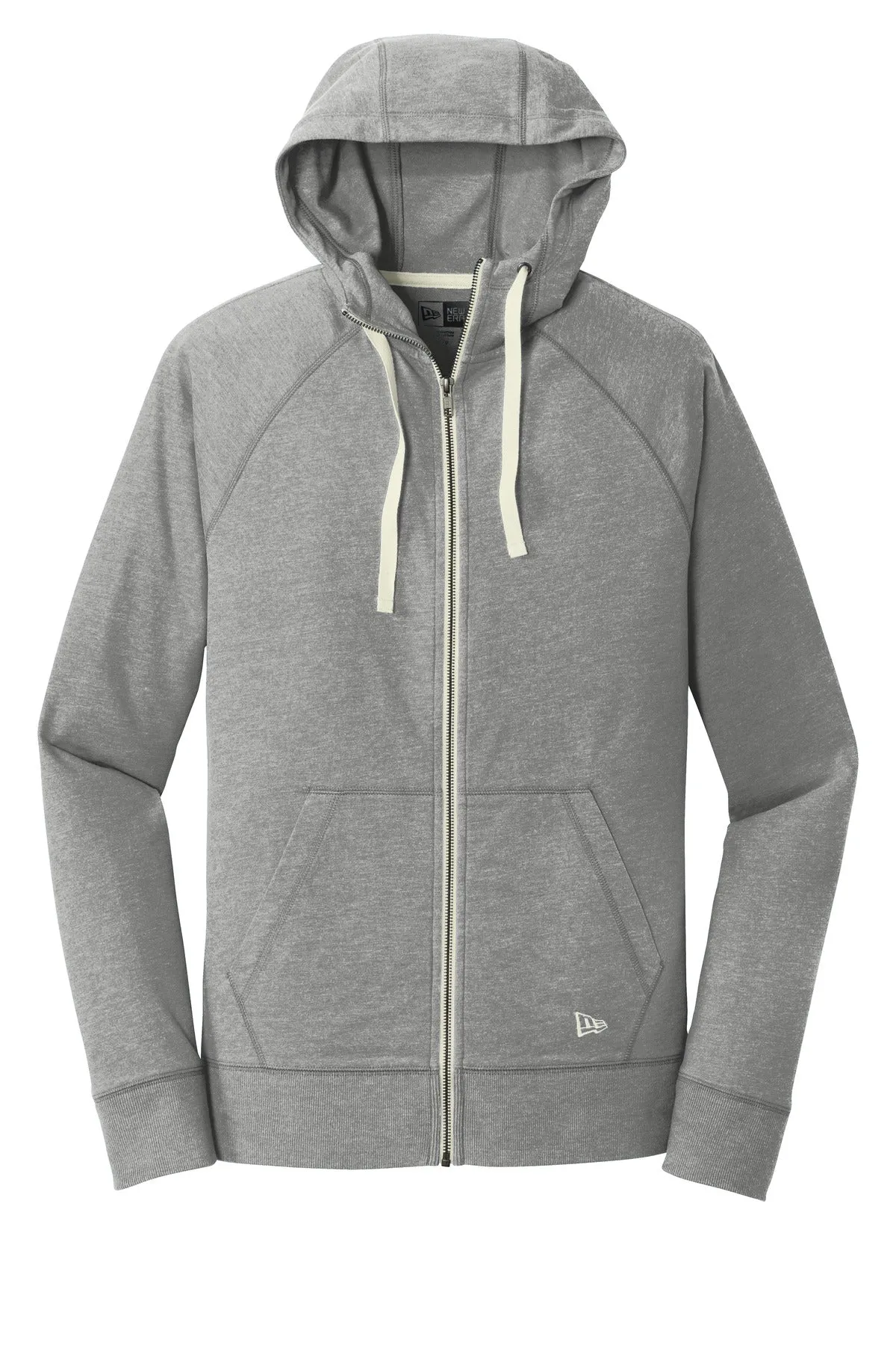 New Era Sueded Cotton Blend Full-Zip Hoodie. NEA122