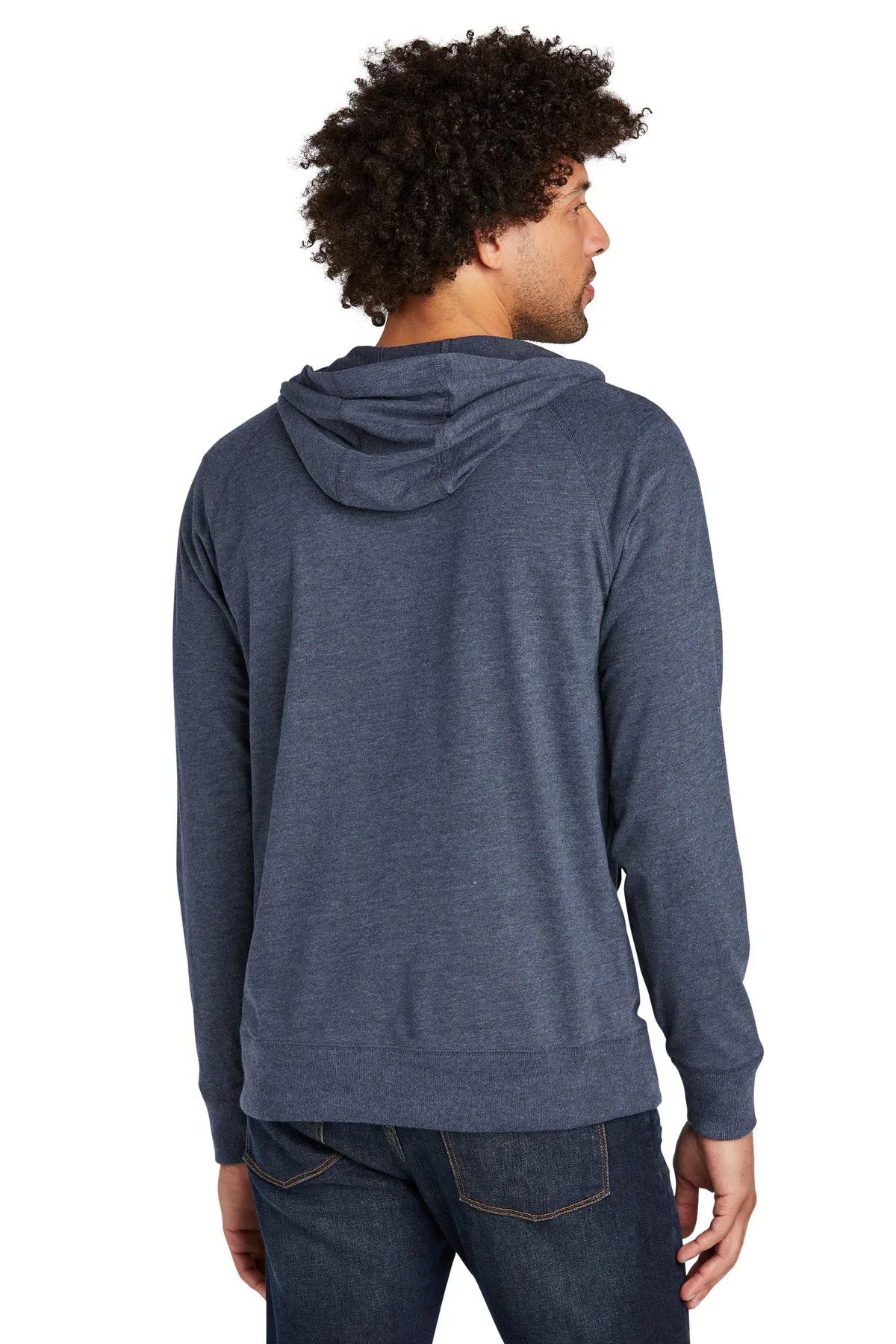 New Era Sueded Cotton Blend Full-Zip Hoodie. NEA122