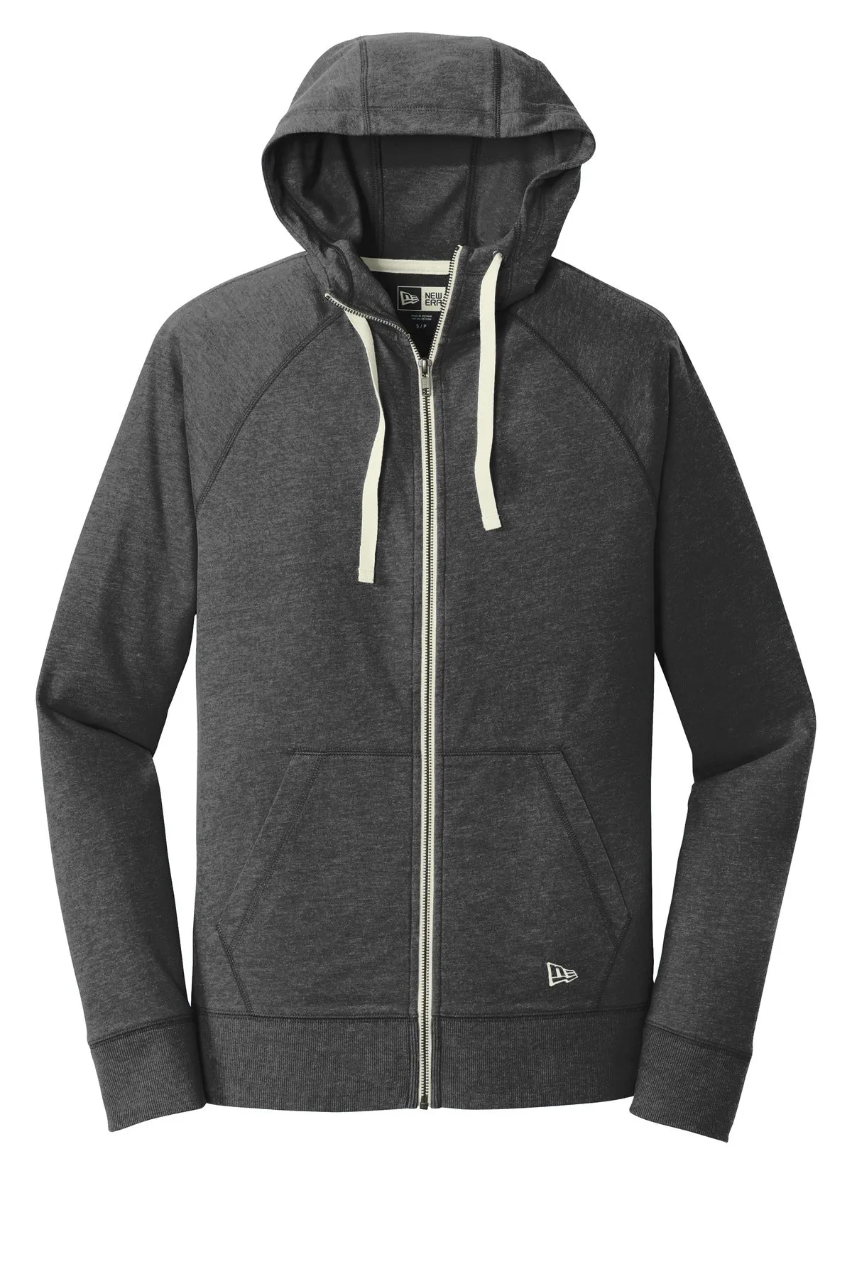 New Era Sueded Cotton Blend Full-Zip Hoodie. NEA122