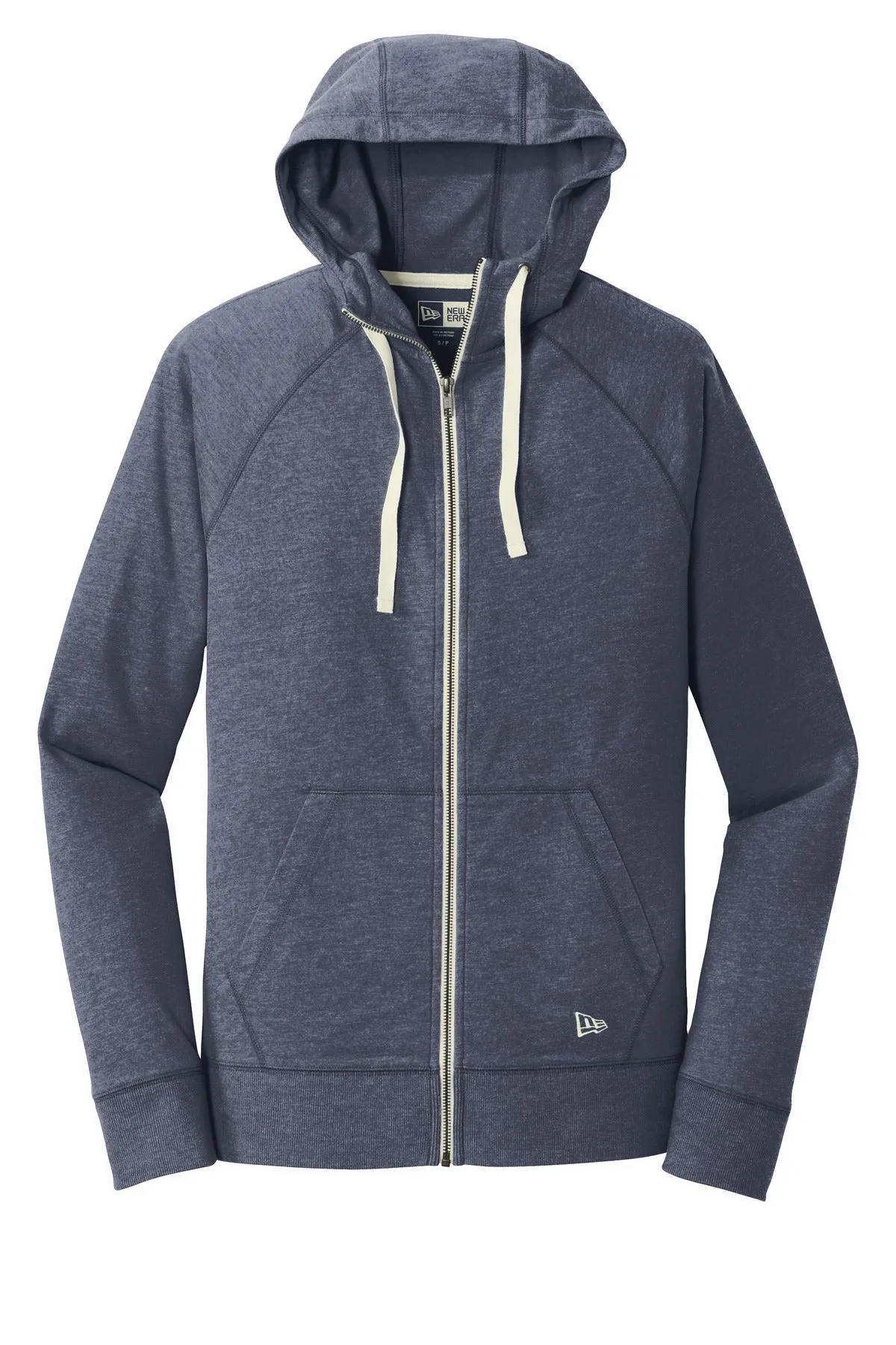 New Era Sueded Cotton Blend Full-Zip Hoodie. NEA122