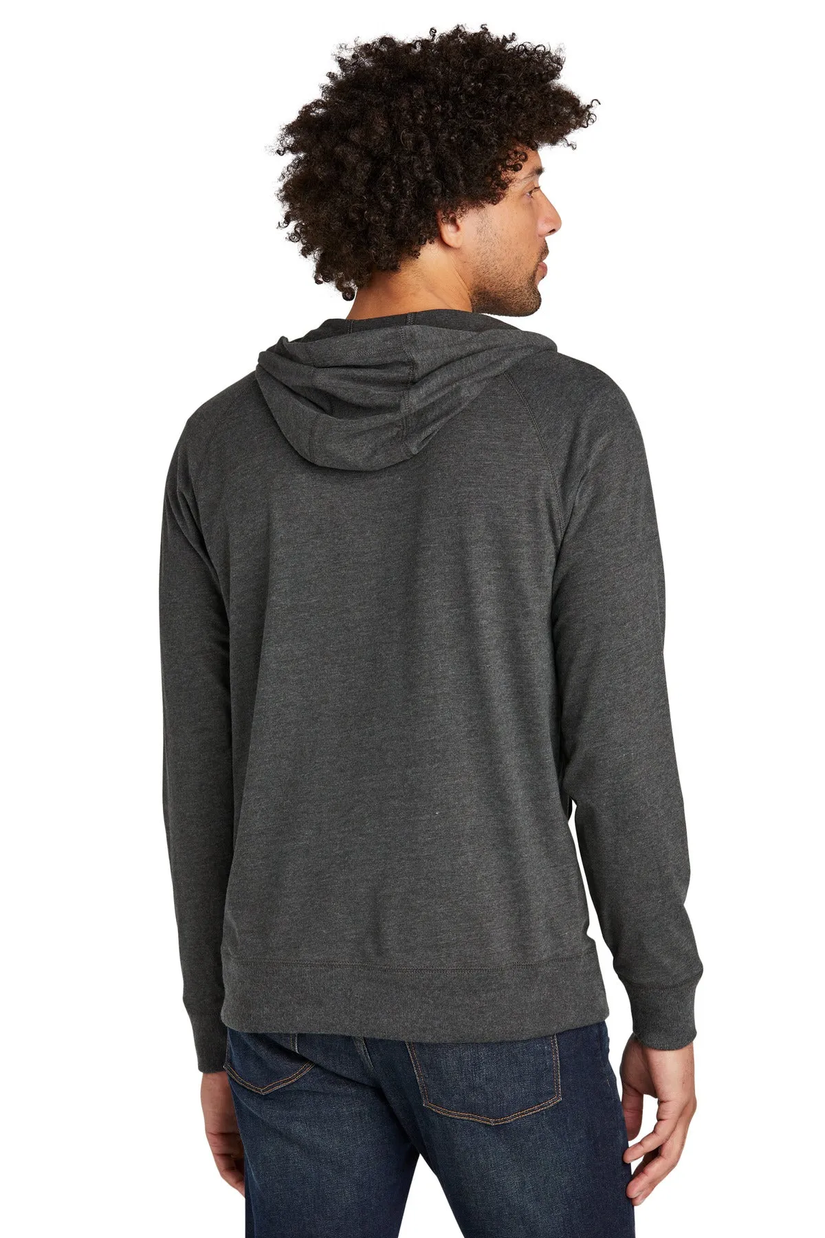 New Era Sueded Cotton Blend Full-Zip Hoodie. NEA122