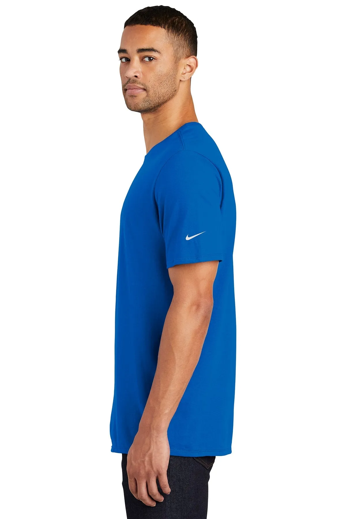 Nike Core Cotton Tee, Game Royal [ME Elecmetal]