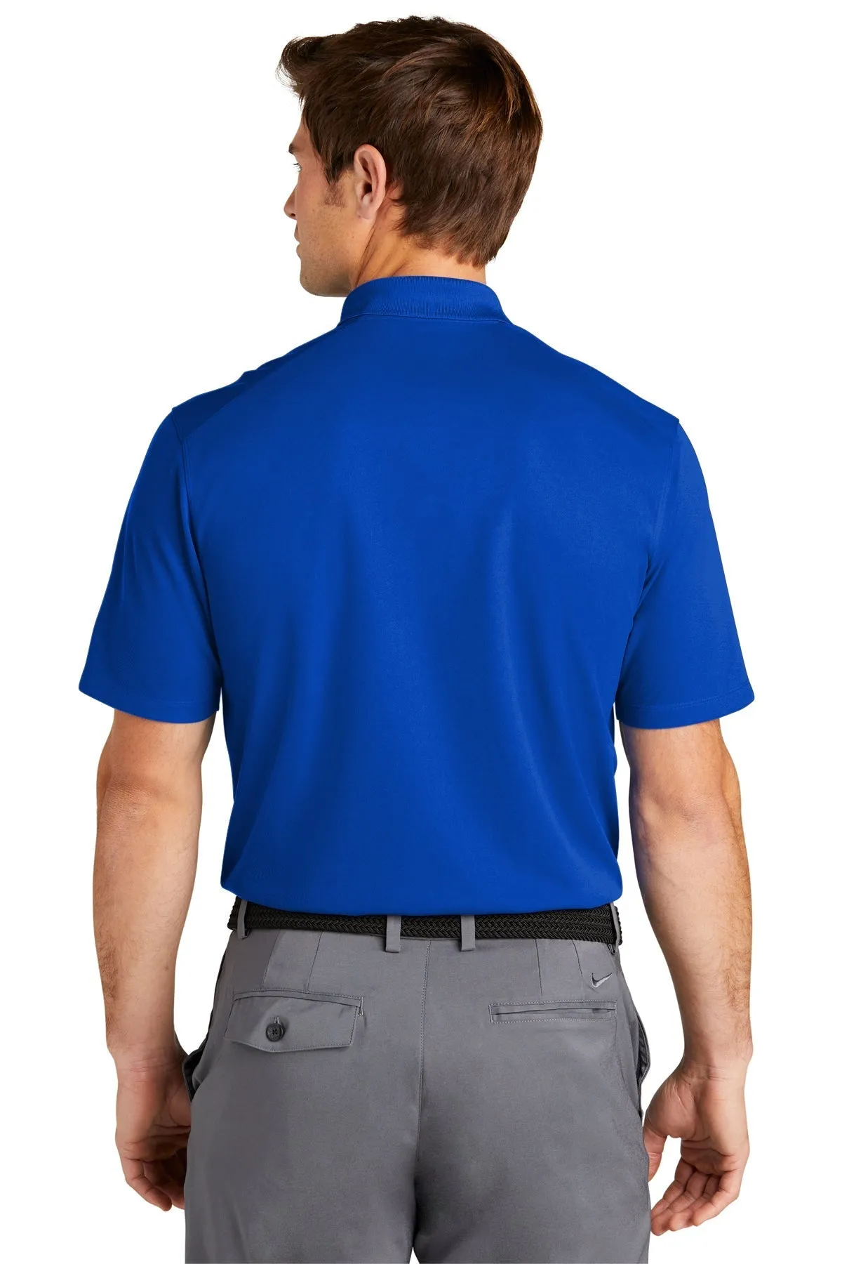 Nike Dri-FIT Micro Pique Customized Tall Polos, Game Royal